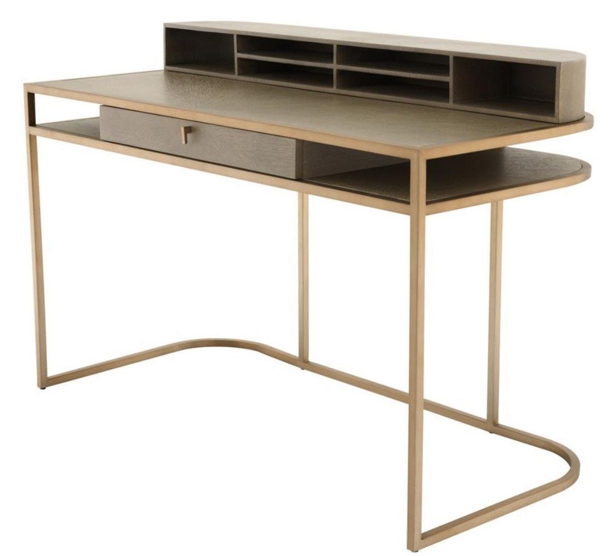 Casa Padrino Schreibtisch Schreibtisch 130 x 60 x H. 75 cm - Luxus Büromöbel