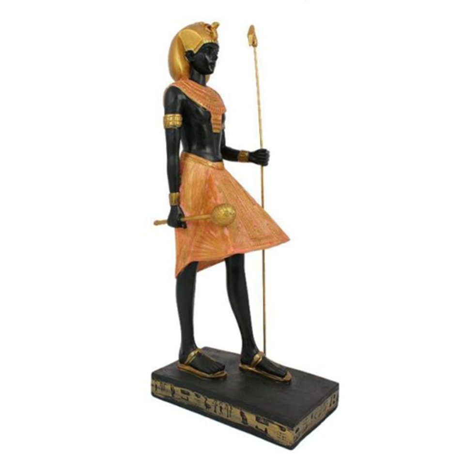 Statuen Pharao 130cm Figur Deko JVmoebel Wächter Skulptur Dekoration Statue Ägyptischer