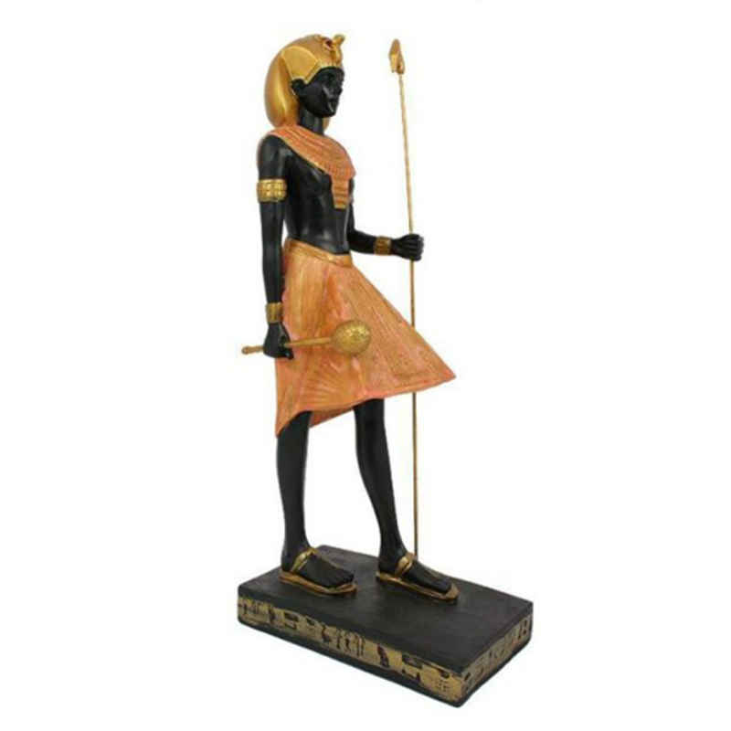 JVmoebel Skulptur Ägyptischer Pharao Figur Statue Wächter Dekoration Deko 130cm Statuen