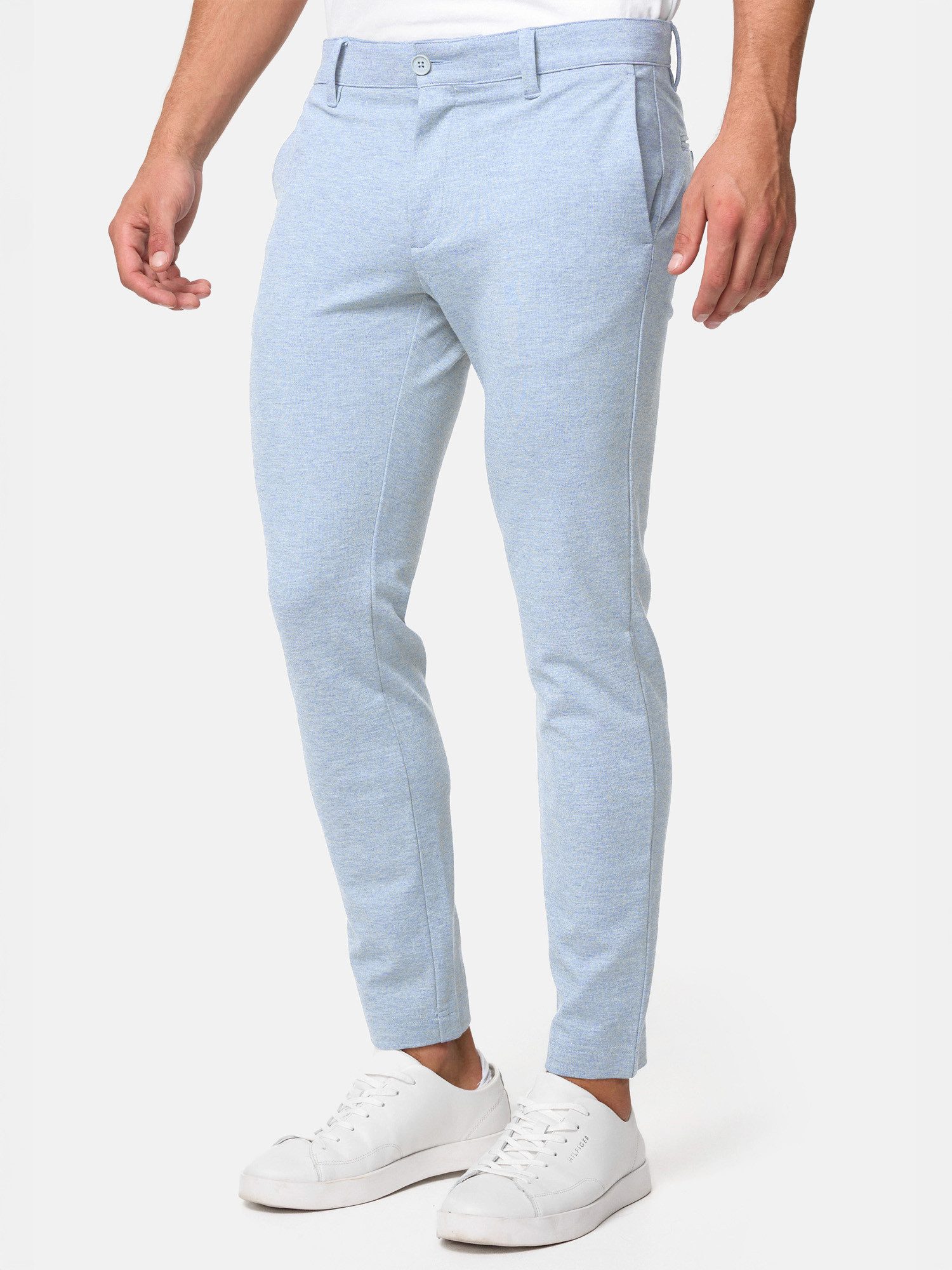 Indicode Chinohose Herren Rodekro Chino Hose Herrenhose Performance Pants mit 4 Taschen