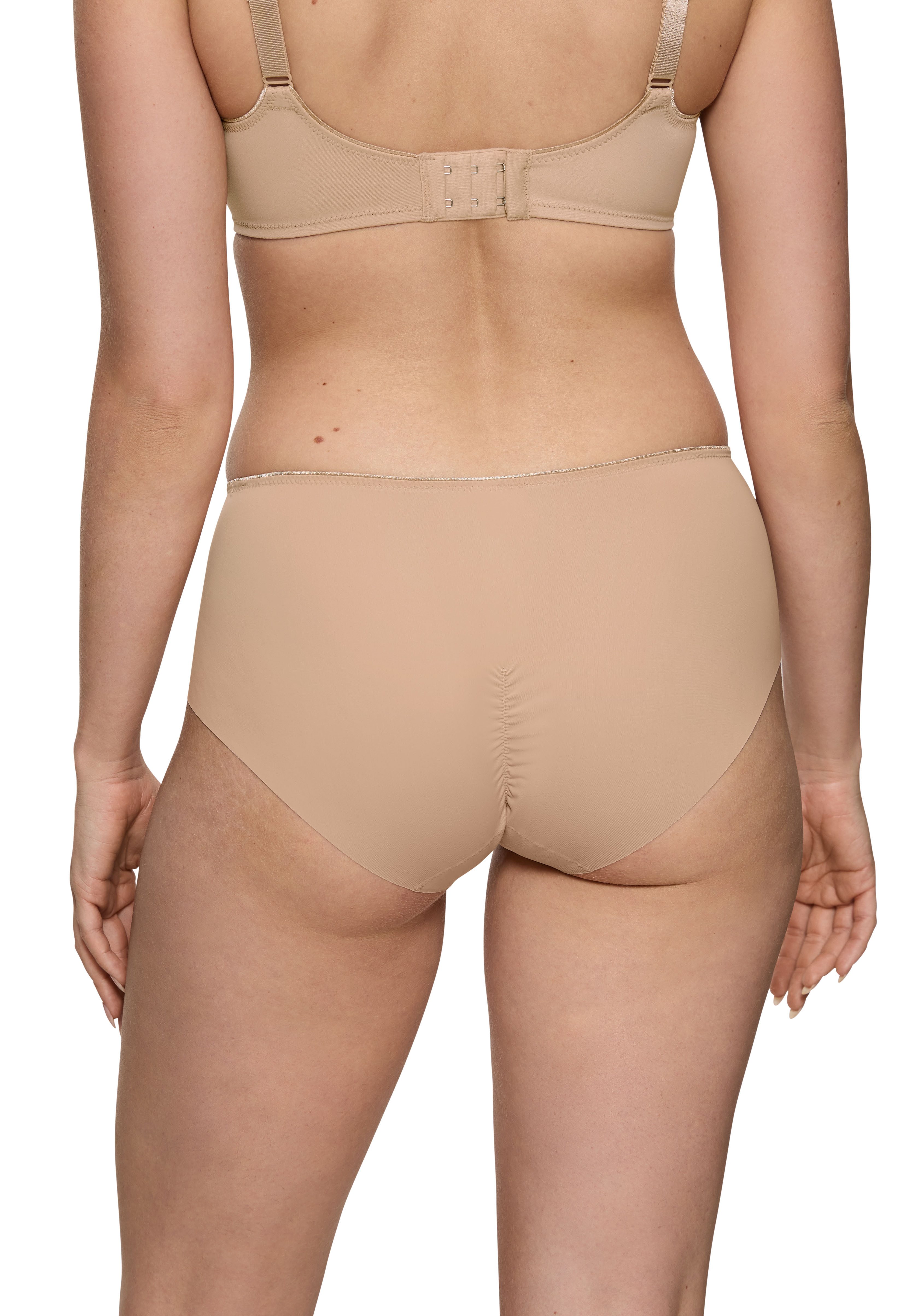 Triumph Hipster Essential Minimizer schimmerndes Jacquard-Muster, Microfaser, breite Seitenpartie