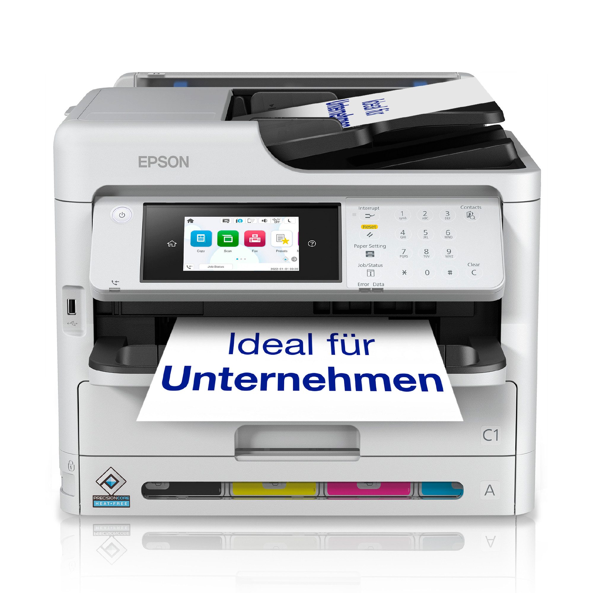 Epson WorkForce Pro WF-C5890DWF PD 5 DIN A4, 4in1, PCL, PS3, ADF, WiFi Laserdrucker