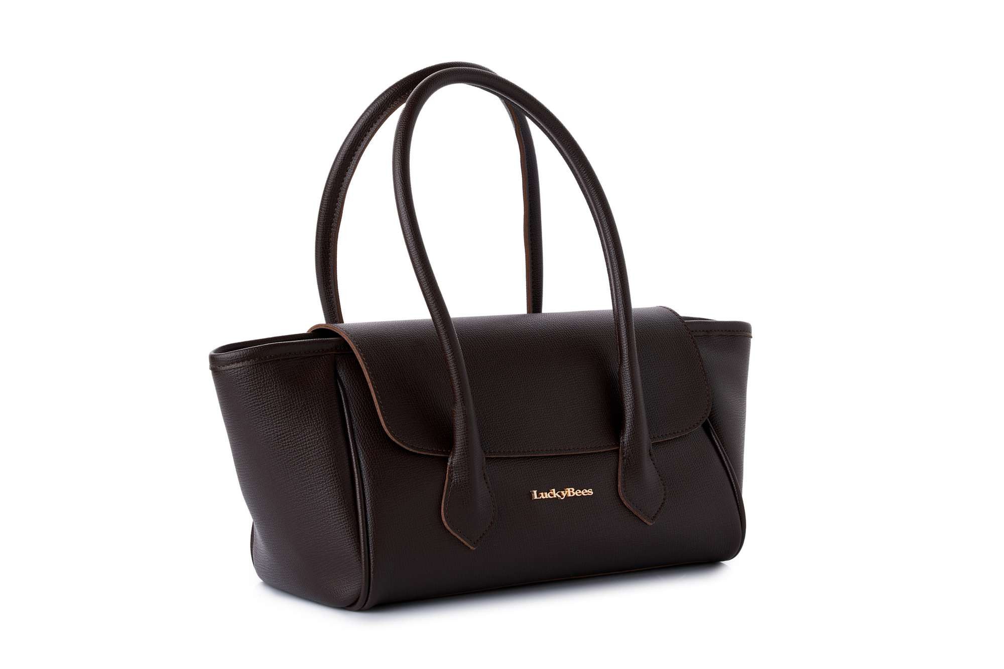 lucky bees Schultertasche "Camille" - Polyvinyl-Leder Trend Tasche (Packung, 1-tlg., 1 x Damen Tasche), Luxuriöse Leder Qualität, Alltagstauglich, Unterarmtasche