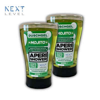 Aperi Shower by Next Level Duschgel Duschgel Set, Mojito, 2 x 200ml