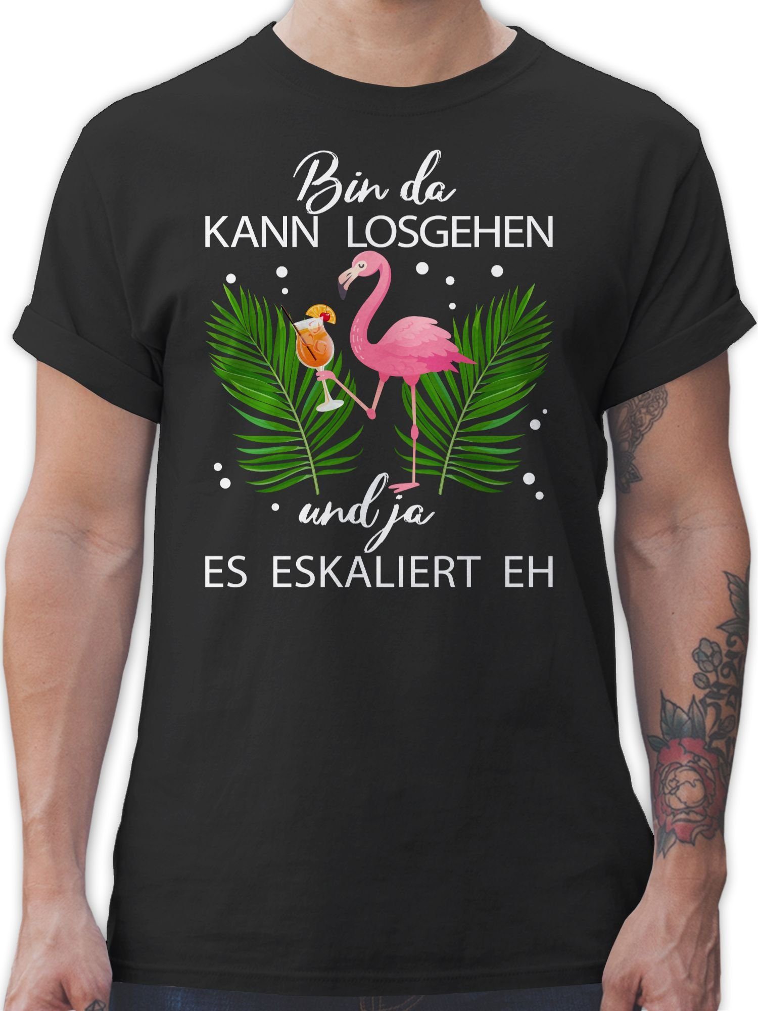 Shirtracer T-Shirt Bin da kann losgehen günstig online kaufen