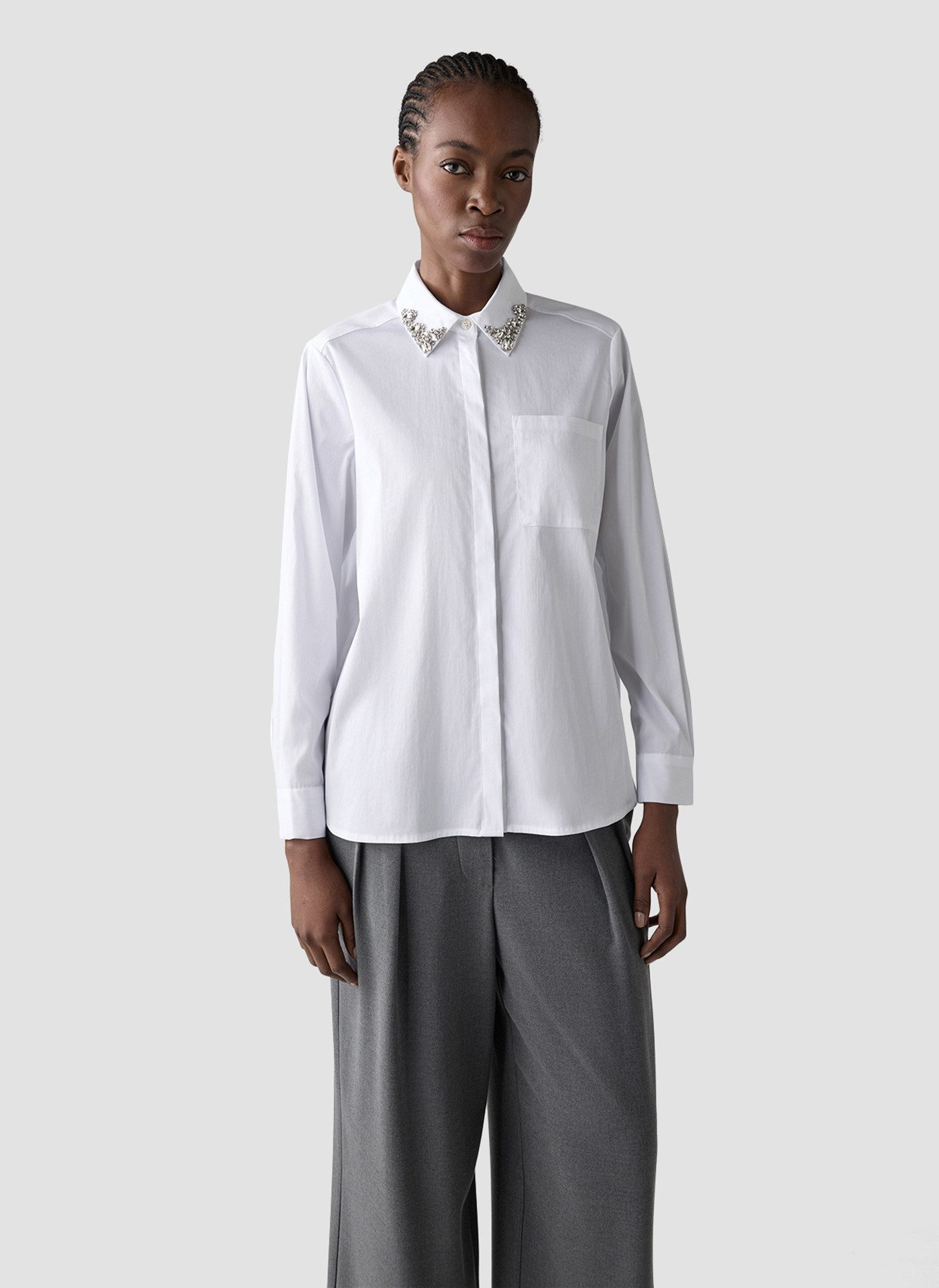 LeComte Klassische Bluse Bluse