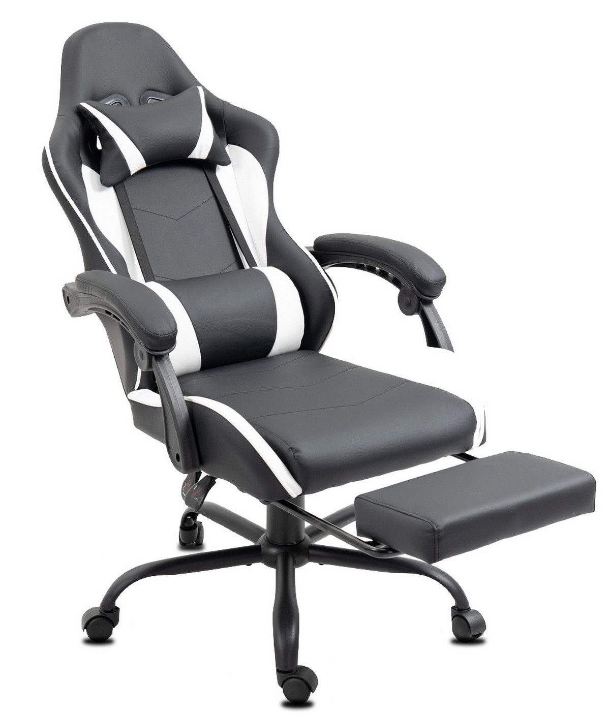 Delman Gaming-Stuhl Massagefunktion Drehstuhl, dicke Polsterung, günstig online kaufen