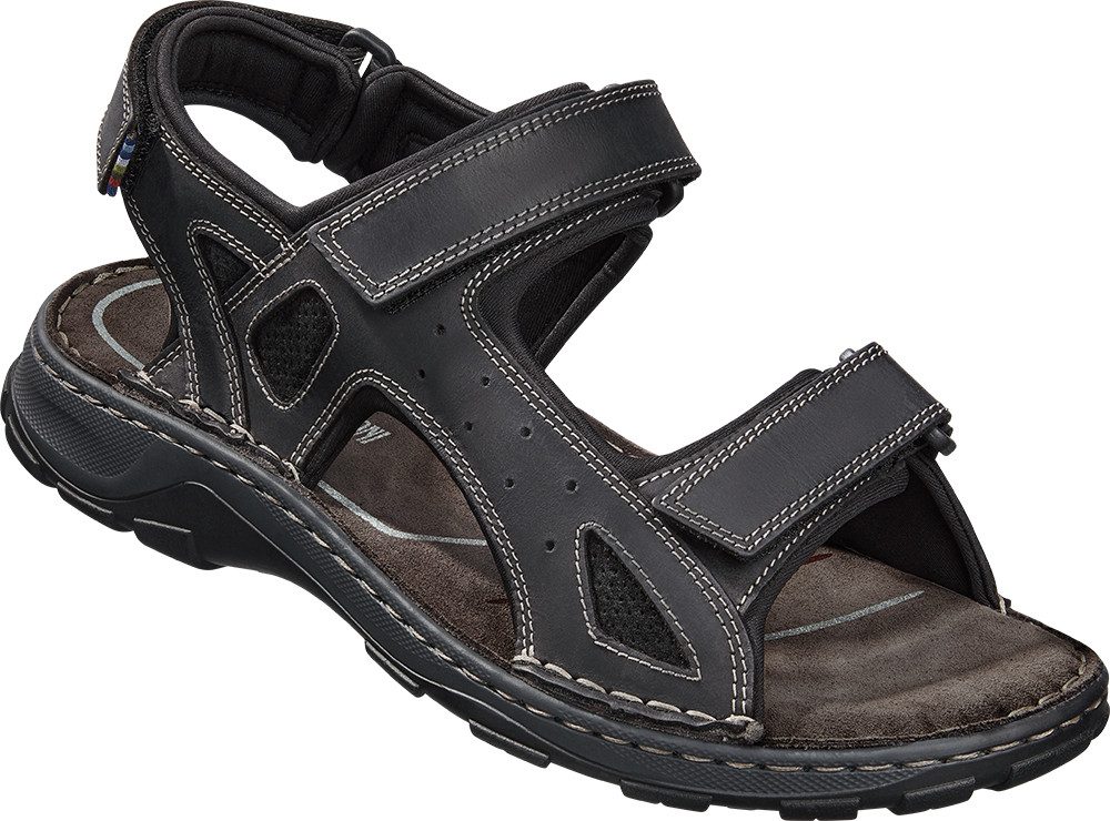 Franco Bettoni Sandale mit verstellbaren Klettverschluss-Riemen günstig online kaufen