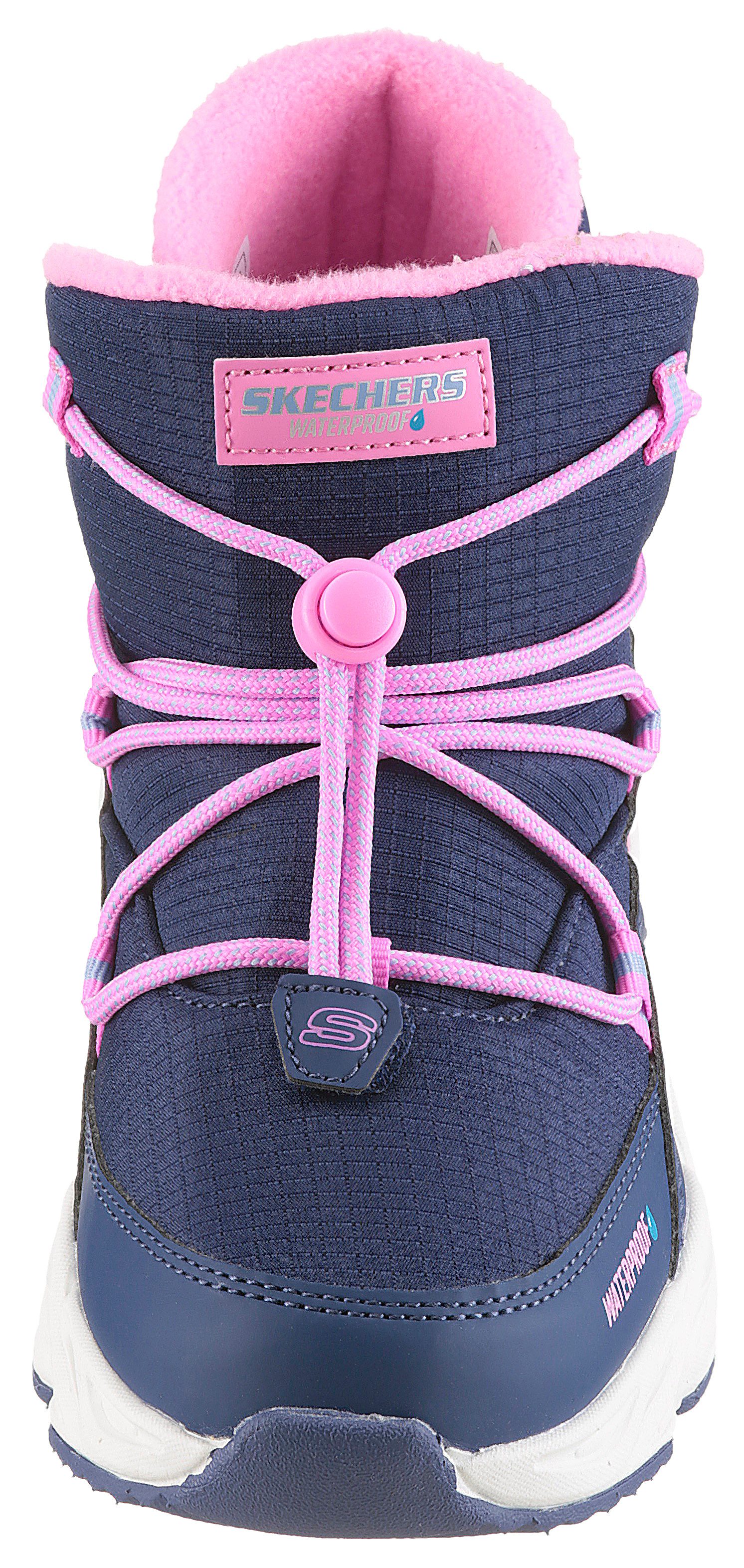 Skechers TURBO TREAD Schlupfboots Winterboots mit Gummizug, Größenschablone zum Download