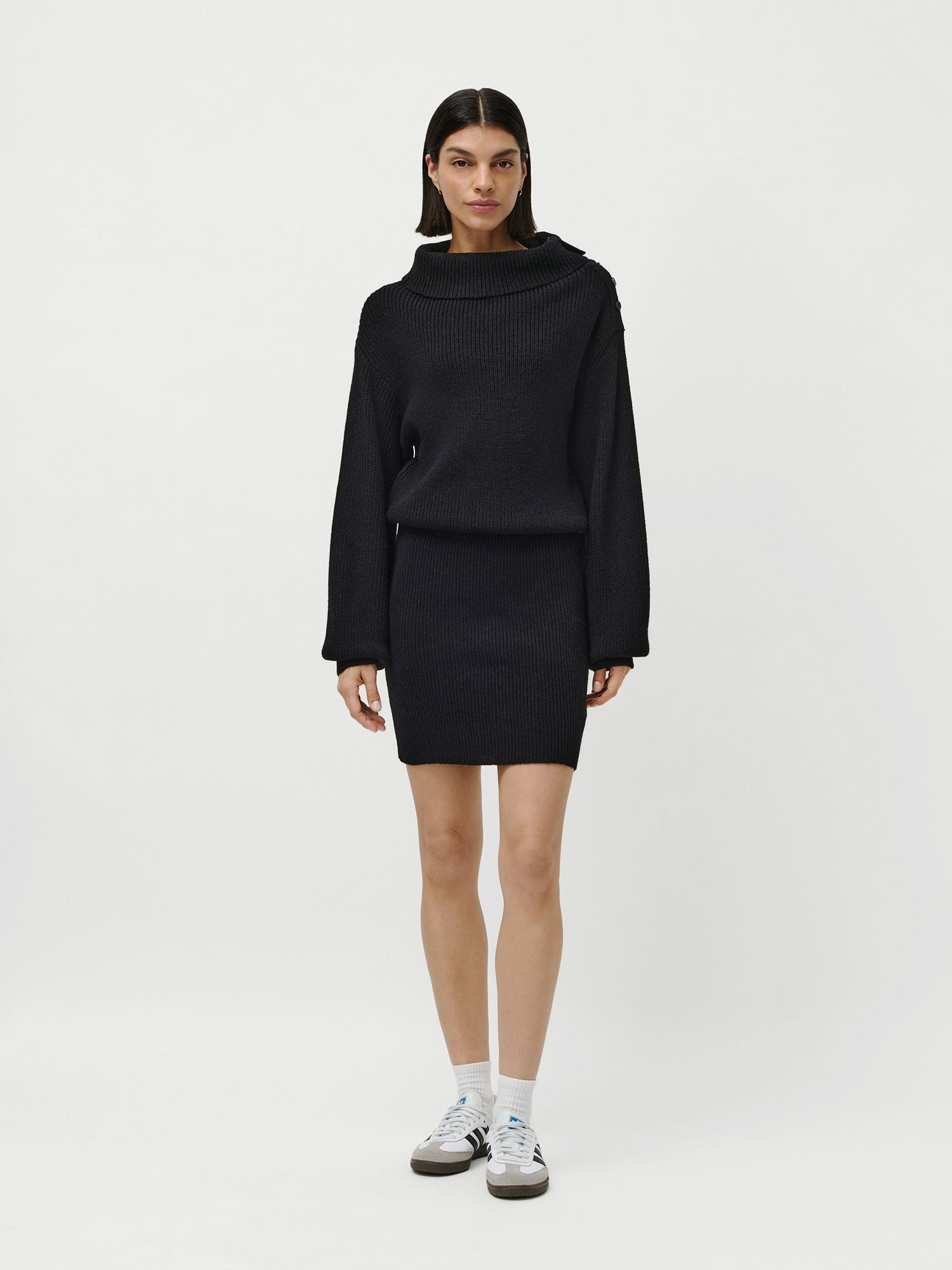 LeGer Minikleid Cara, LeGer by Lena Gercke Strickkleid, normale Passform
