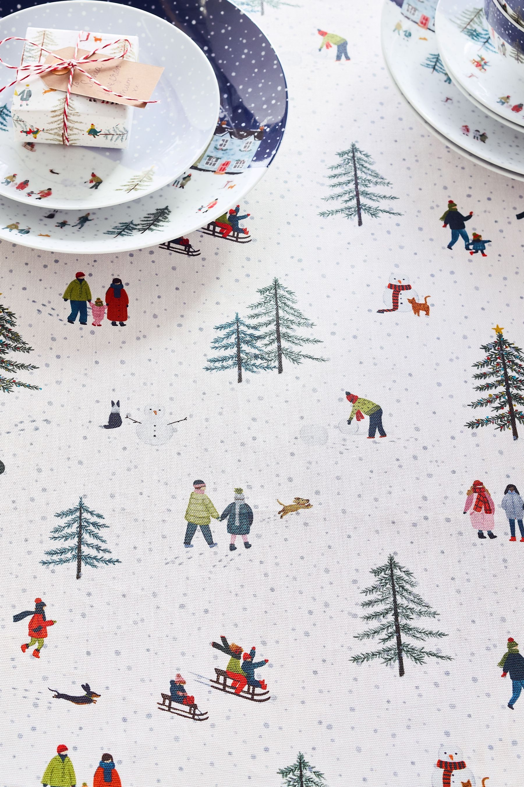 Next Tischdecke Wachstuchtischdecke Weihnachten (1-tlg) günstig online kaufen