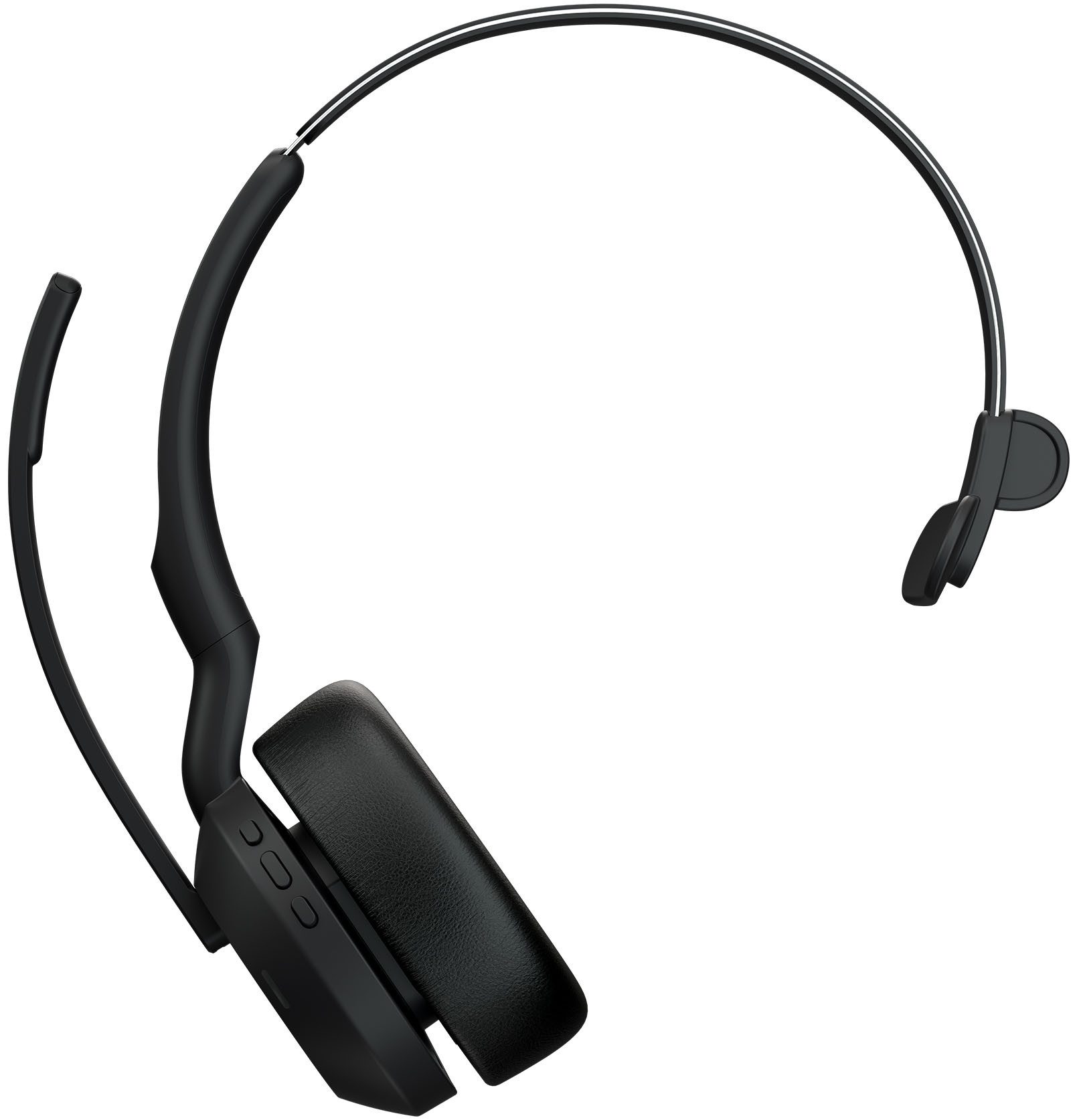 Jabra Evolve2 55 Kopfhörer (Active Noise Cancelling (ANC), Rauschunterdrückung, Sprachsteuerung, Stummschaltung, Alexa, Bluetooth)