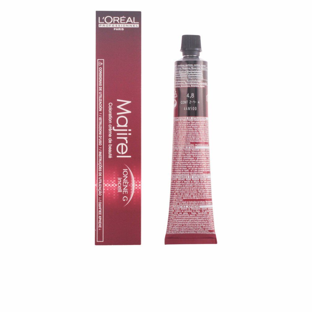 Mascara LOréal Professionnel MAJIREL ionène g coloración crema #4,8 50ml