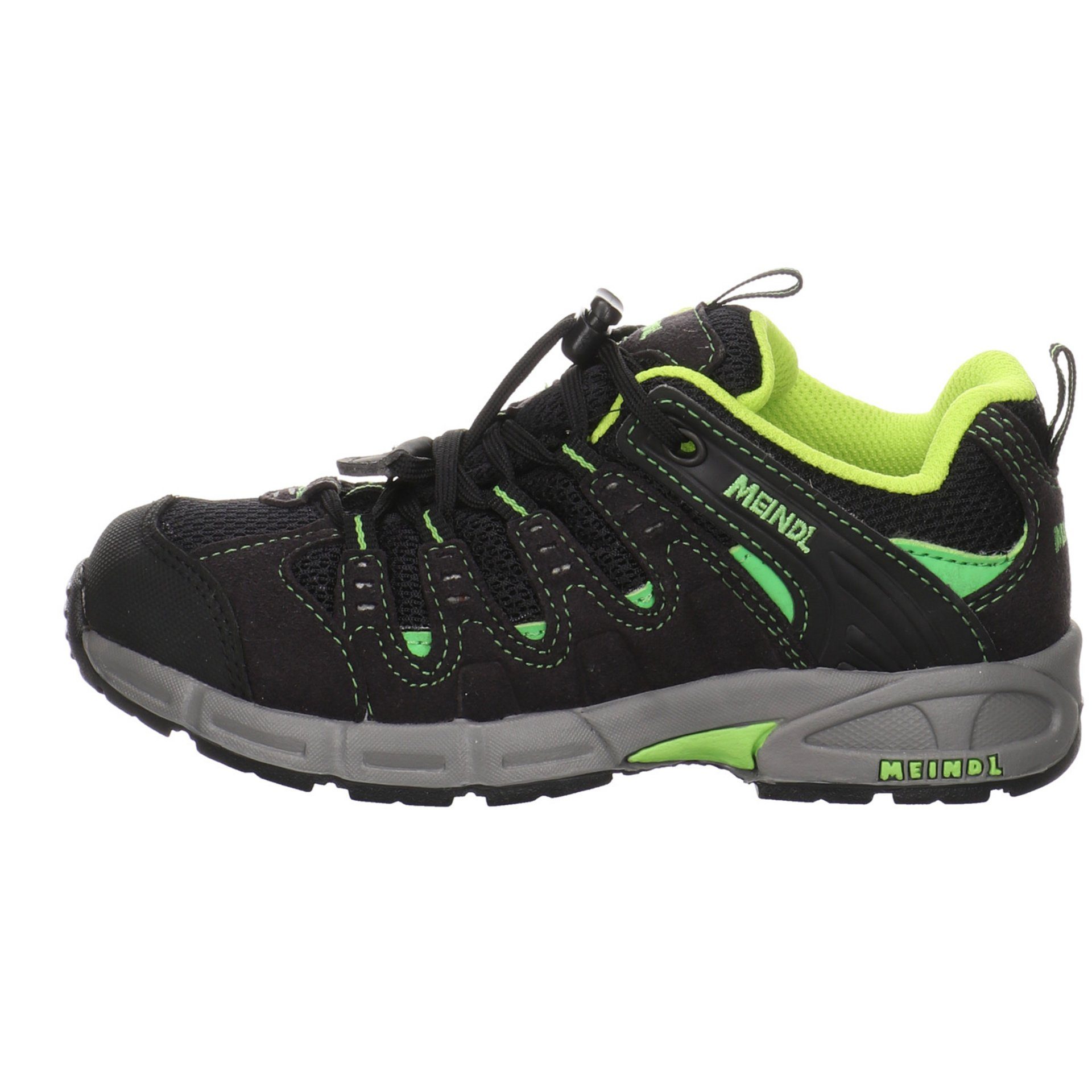 Outdoorschuh Synthetikkombination Meindl Junior lemon Synthetikkombination Outdoorschuh schwarz Respond