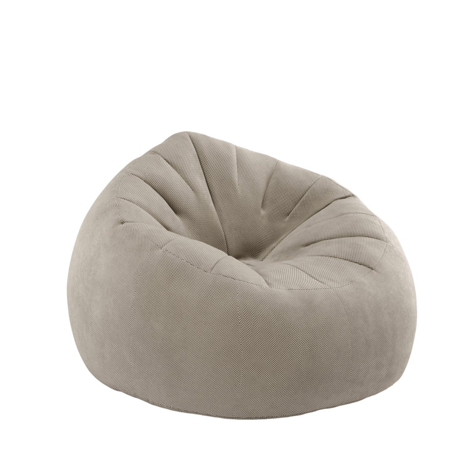 Outdoor in und Tan Sitzsack, VYNCA Korsyka Beanbag Sitzsack Made Europe (Sitzsack), Indoor- Levy