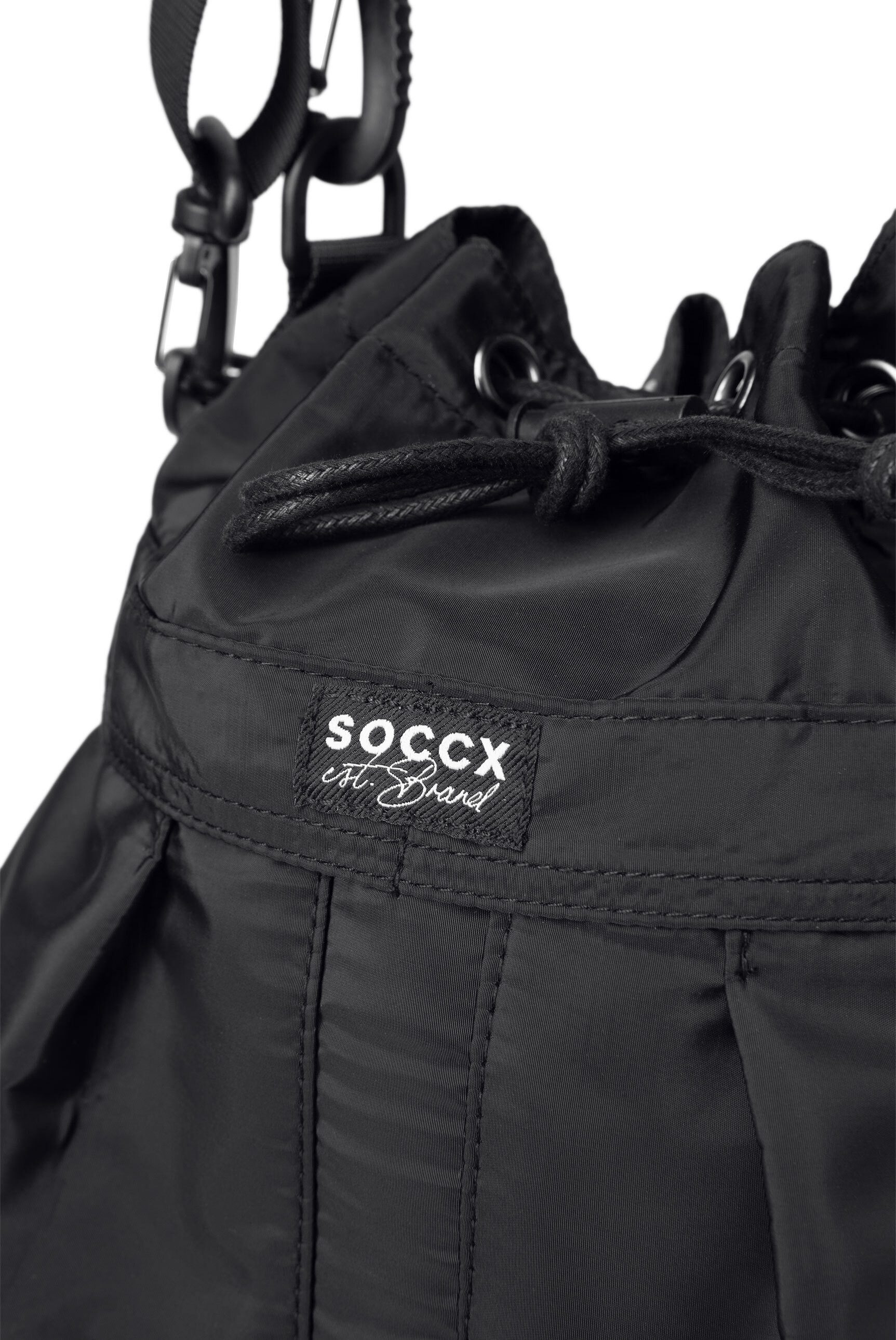 SOCCX Beuteltasche, mit vielen Innenfächern