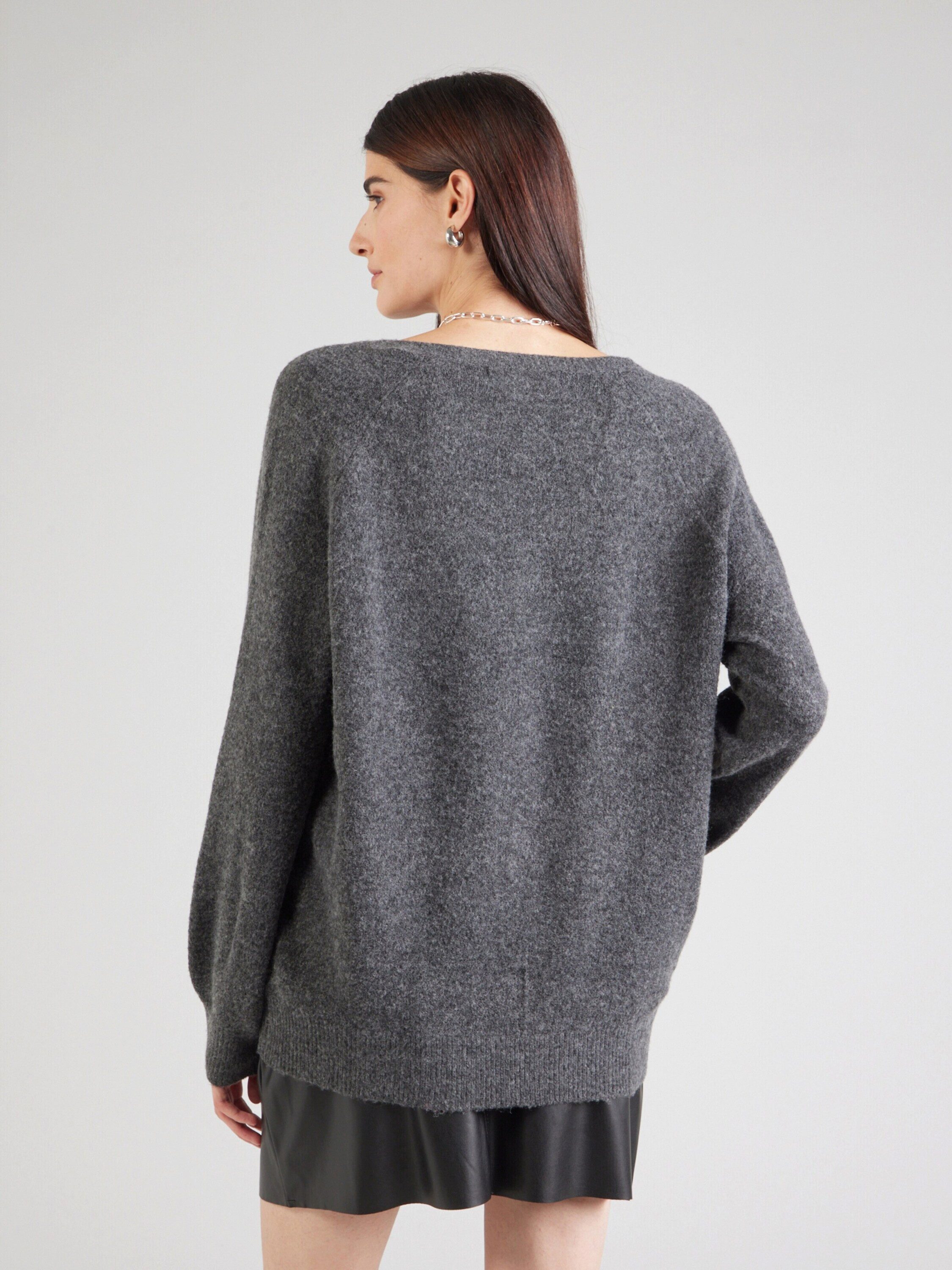 Vero Moda V-Ausschnitt-Pullover VMLEAF (1-tlg) Plain/ohne günstig online kaufen