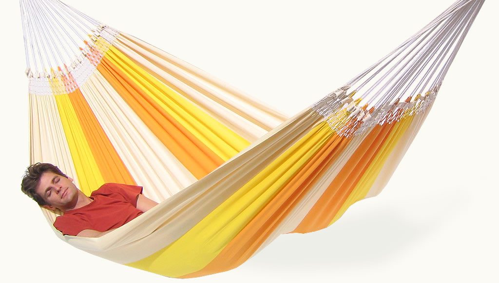 Bahia Hängematte Doppel Hängematte Sahara Размер XL BAHIA - fair trade + Kissen