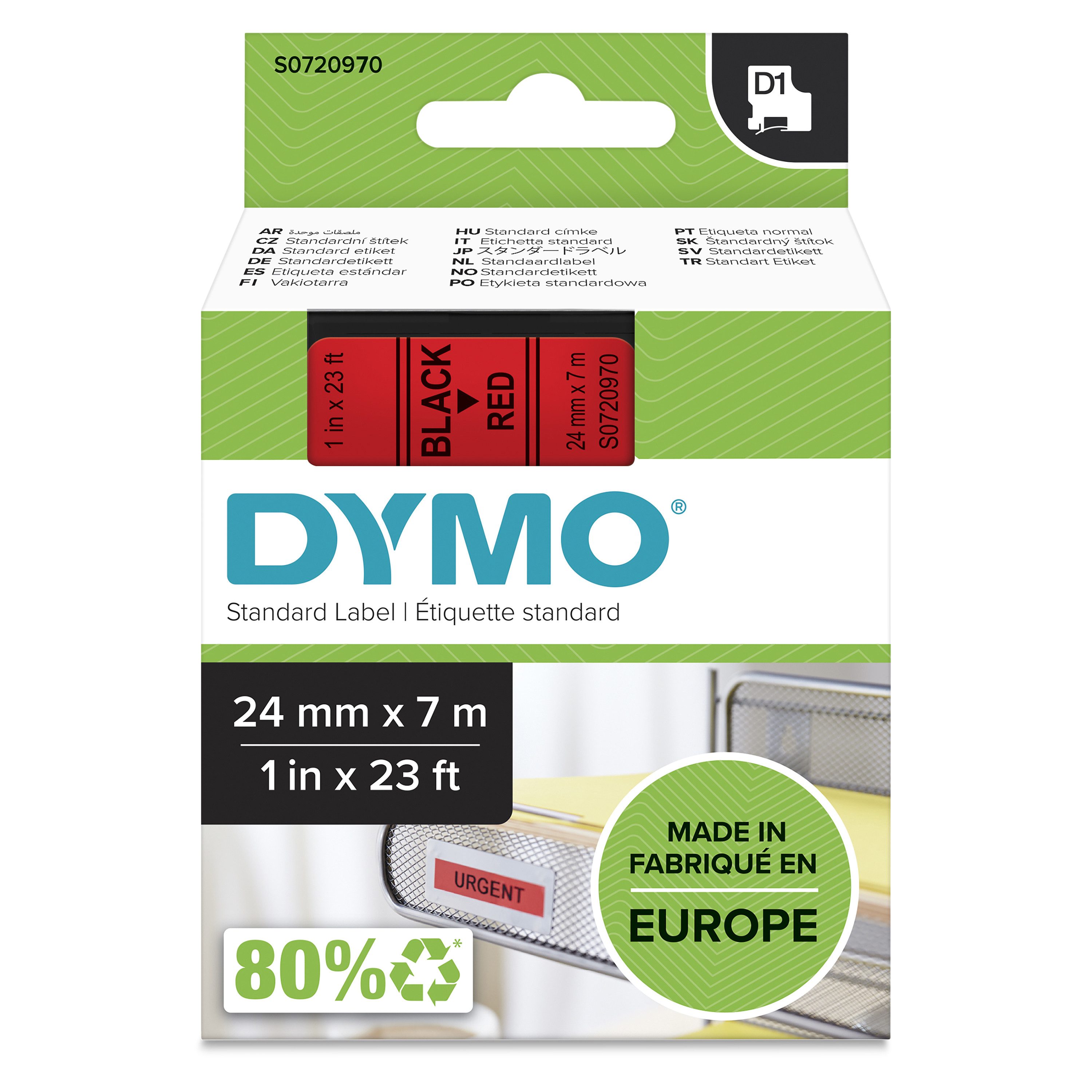 DYMO Etikett