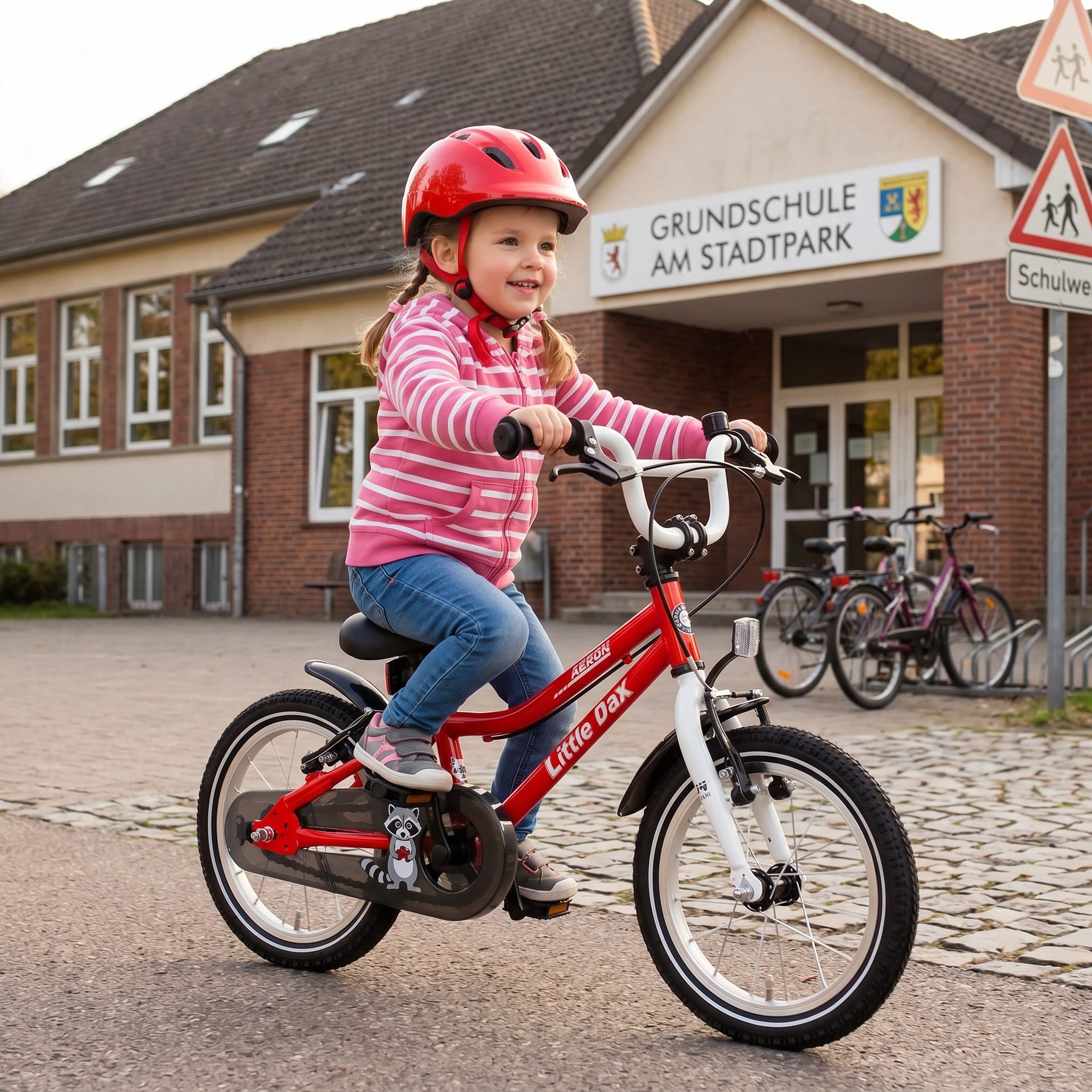 Bachtenkirch Kinderfahrrad Little Dax Fahrrad ab 3 Jahre leicht Jungen Mädchen 14 16 18 Zoll, Wählbar. Silber, Blau, Rot, 14 Zoll, 16 Zoll, 18 Zoll
