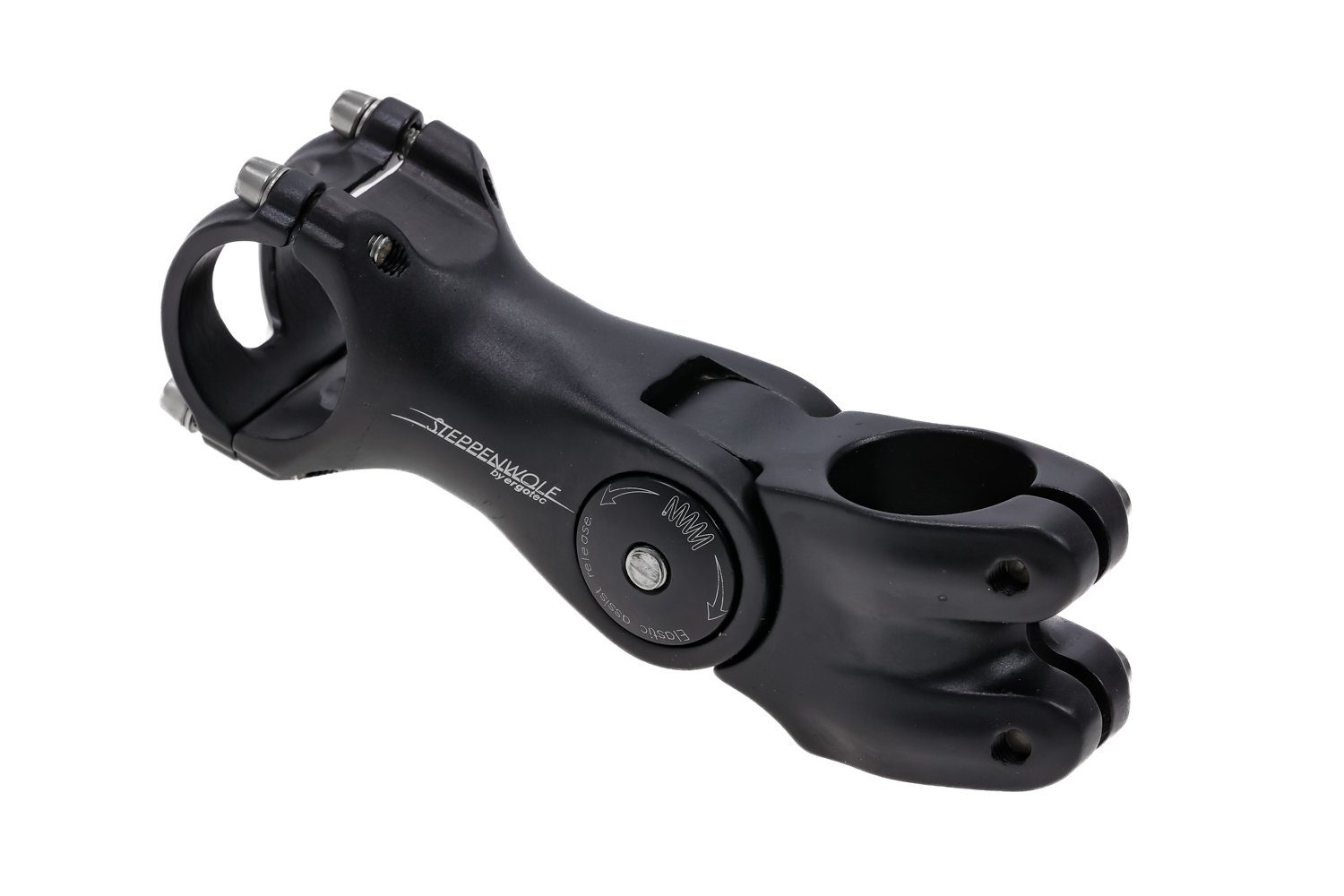 Ergotec Lenkervorbau 1 1/8 Zoll ERGOTEC Steppenwolf A Head Vorbau 31,8mm Länge 105mm (1-St)