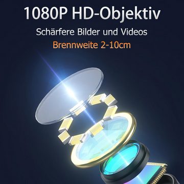 DOPWii 4,3" IPS-HD-Bildschirm Rohrkamera, Endoskop, Kanalkamera Inspektionskamera (1m/5m, 1080P, mit USB Anschluss)