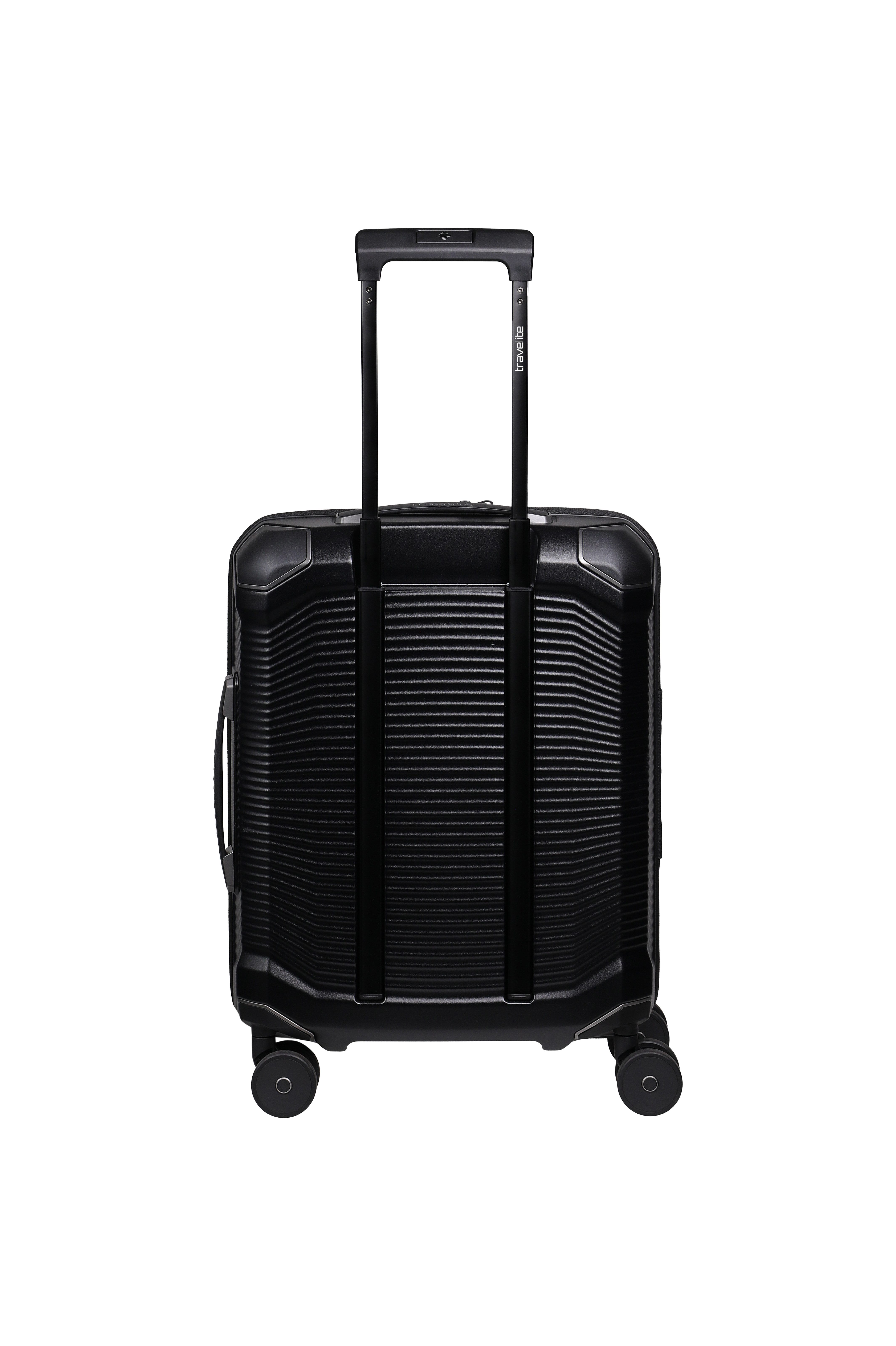 travelite Trolley MILLENNIUM Reisekoffer Hartschale, 4 Rollen, aus leichtem Polycarbonat mit stabiler Bauweise und Innenaufteilung