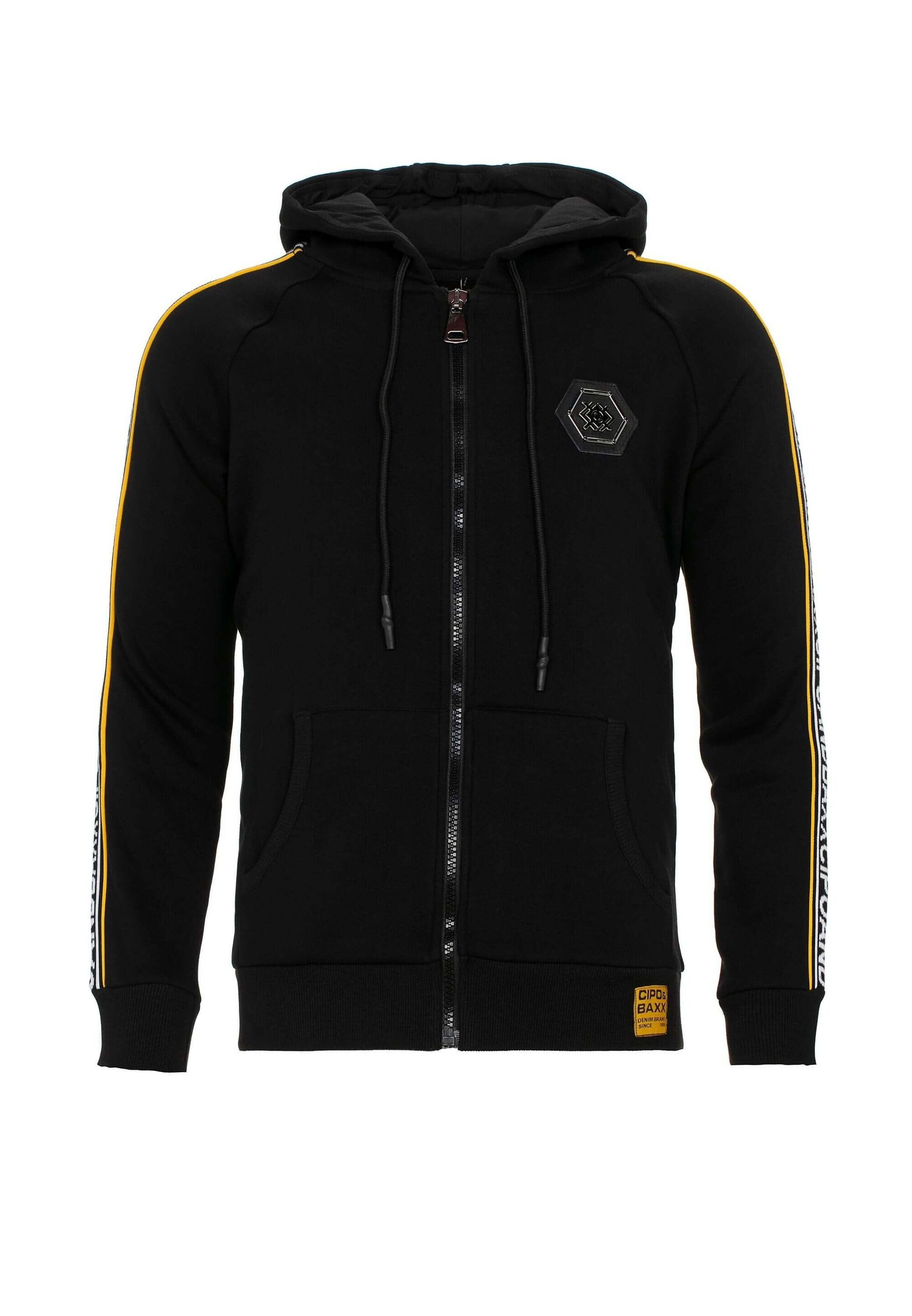Cipo & Baxx Sweatjacke Sweatjacke (1-tlg) mit Reißverschluss, CL363