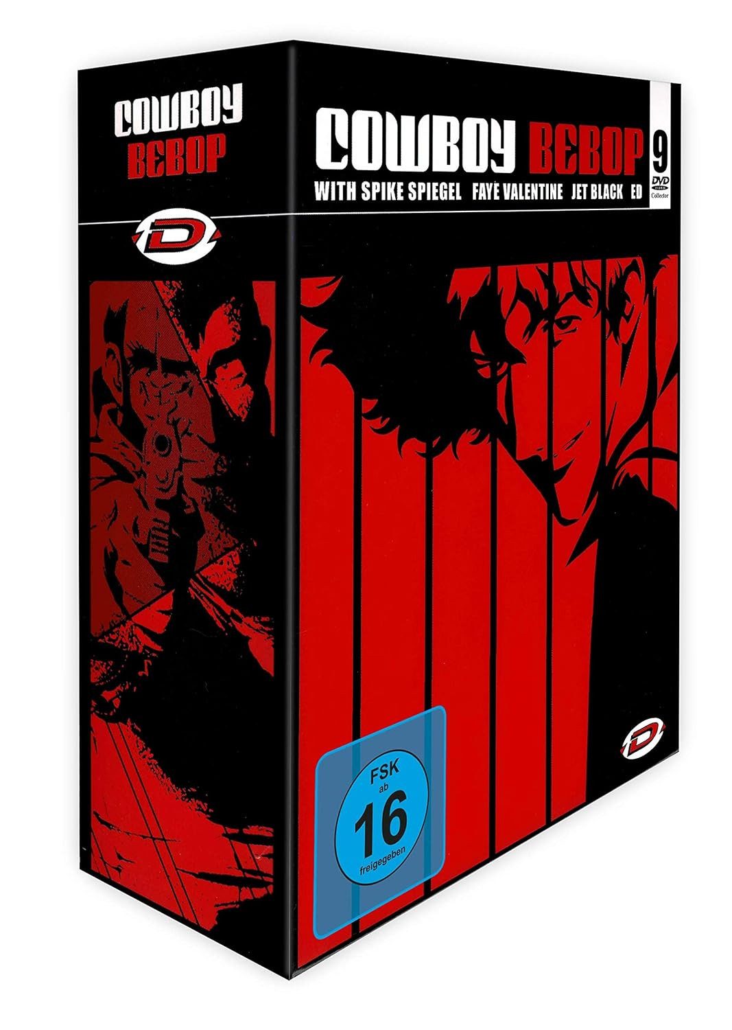 Crunchyroll DVD Cowboy Bebop - Gesamtausgabe, (Box-Set, 9-St), Komplette Serie inkl. 2 Bonus Dvd-диски