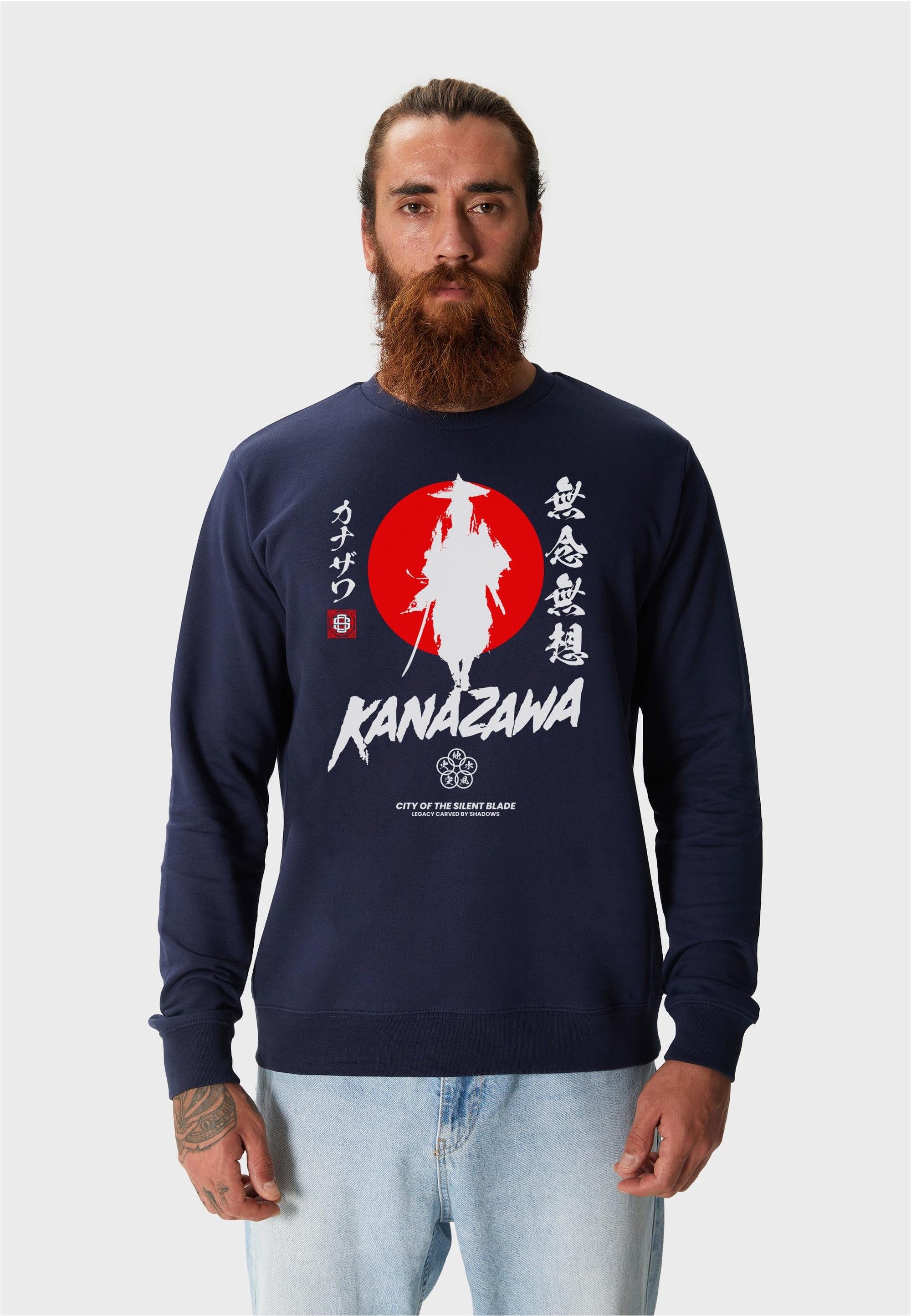 Sweatshirt Asian Silent Blade Kanazawa Graphic