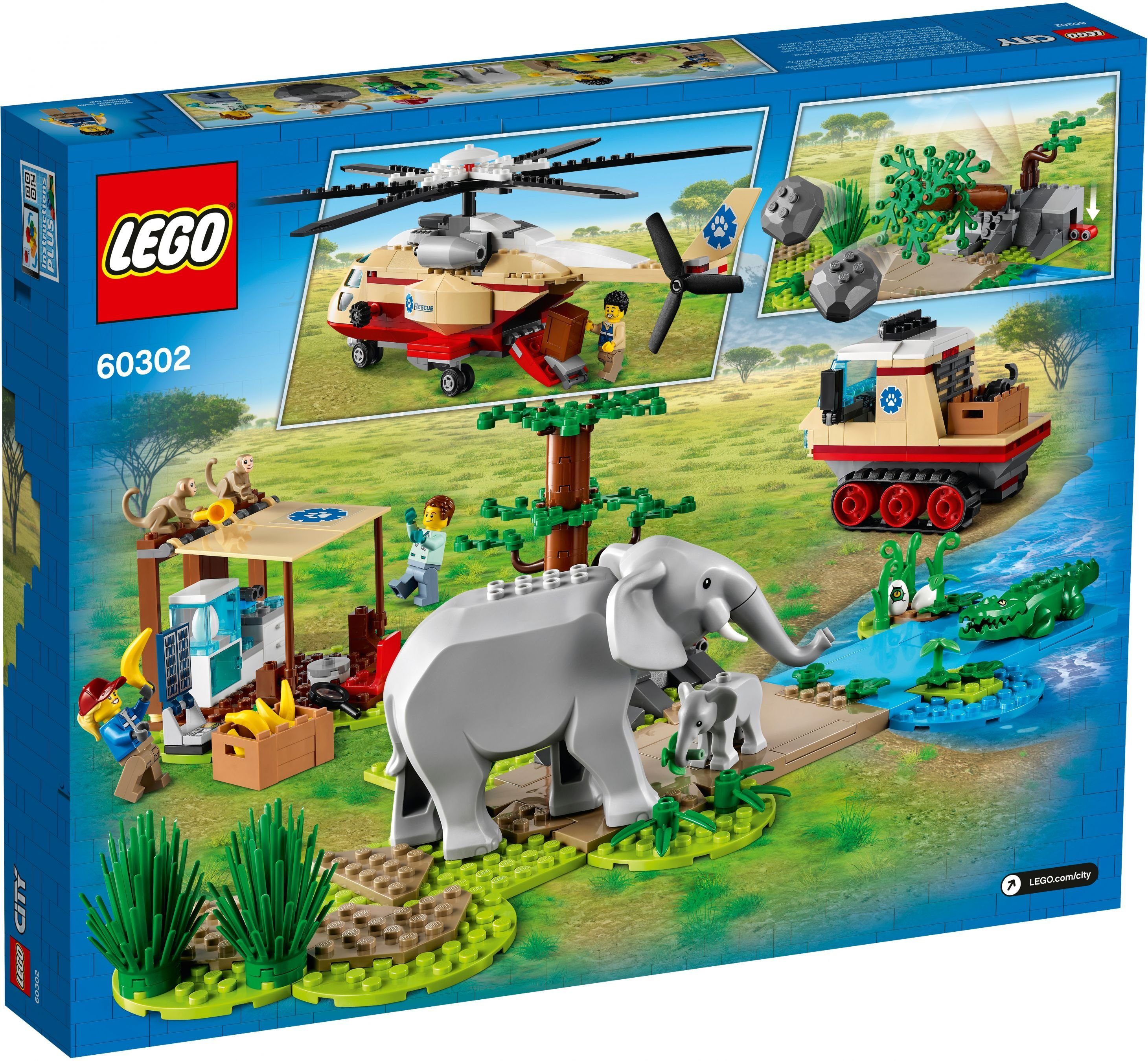 LEGO® LEGO® City 60302 Tierrettungseinsatz Konstruktionsspielsteine
