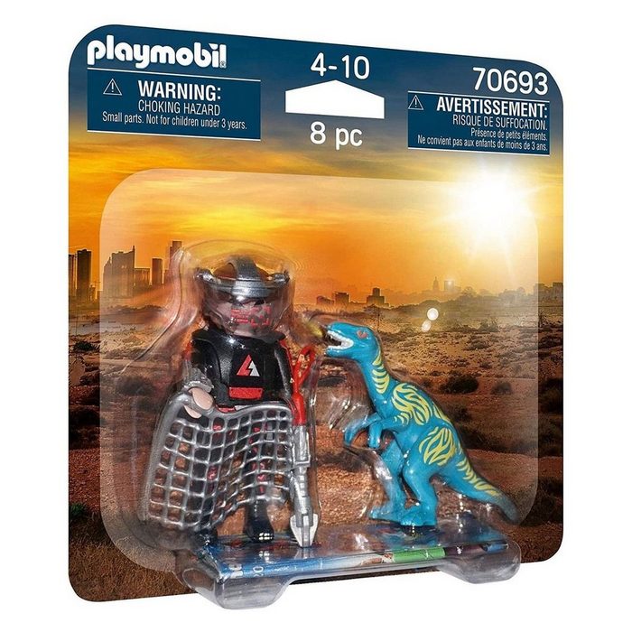 Playmobil® Spielwelt PLAYMOBIL® 70693 - DuoPack Jagd auf Velociraptor