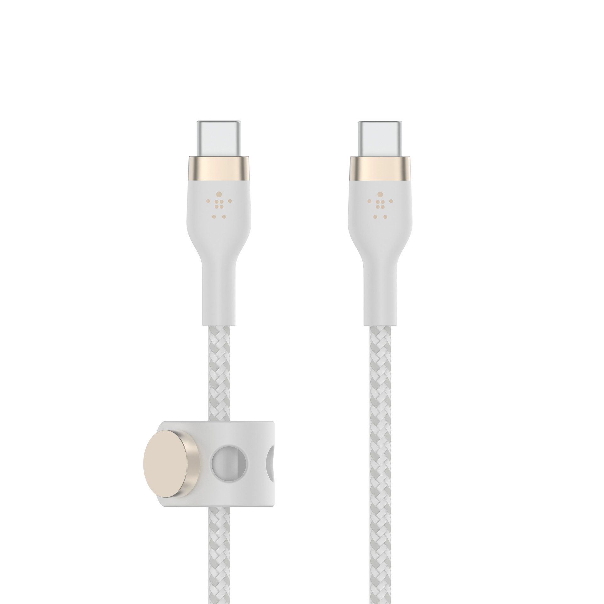 Belkin BoostCharge PRO Flex USB-C/USB-C Kabel bis 60W 3m USB-Kabel, USB Typ C, USB-C, (300 cm)