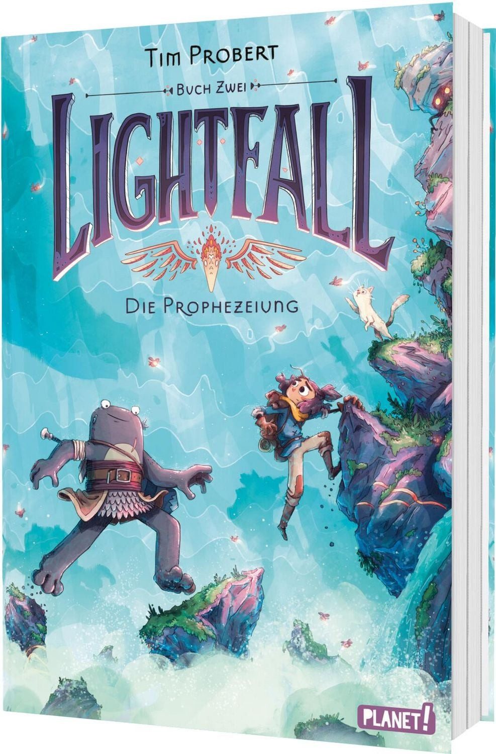 Lightfall 2: Die Prophezeiung / Tim Probert, Preisgekröntes Fantasy-Comic-Abenteuer für Kinder ab 10