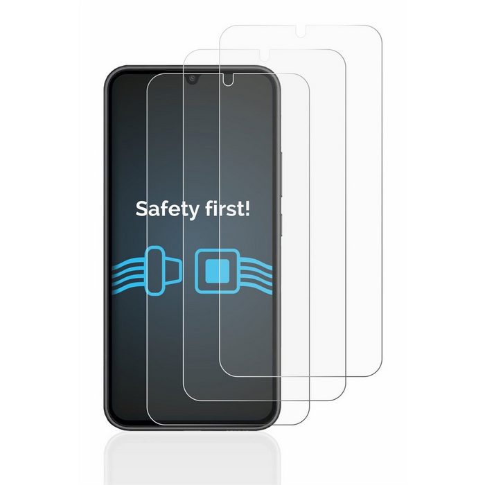 Savvies Schutzfolie für Samsung Galaxy A34 5G Displayschutzfolie 18 Stück Folie klar