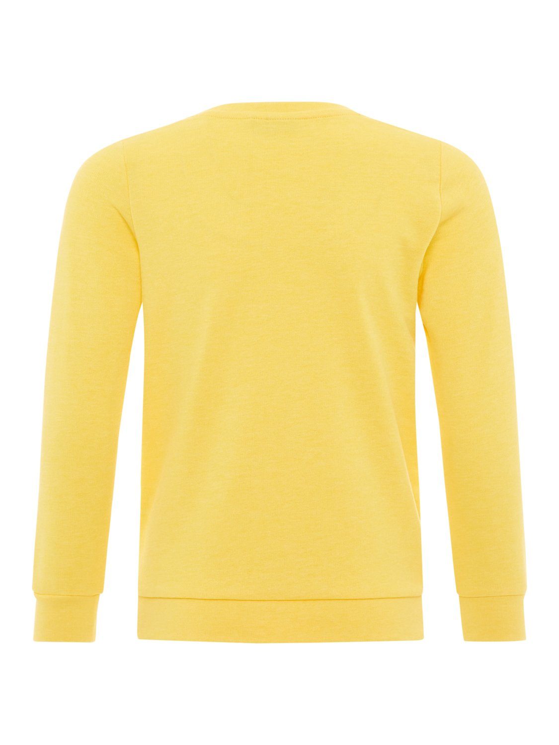 Rundhalspullover It Crew-Neck-Style Pullover gelb It Name in Name Mädchen