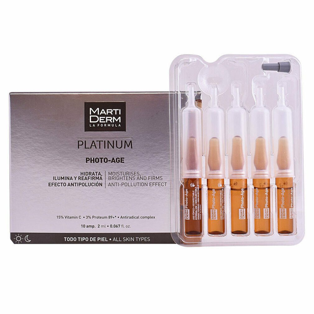 Martiderm Gesichtspflege PLATINUM PHOTO-AGE ampoules 10 x 2ml