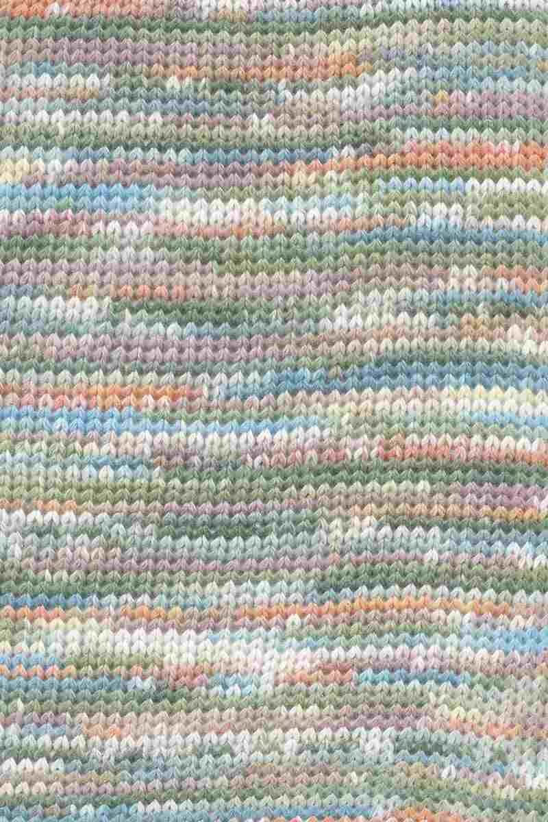 LANG YARNS LISBOA Häkelwolle, 240 m (100 Gramm), leichtes und weiches Baummaschengarn, lebhafte Farbdrucke