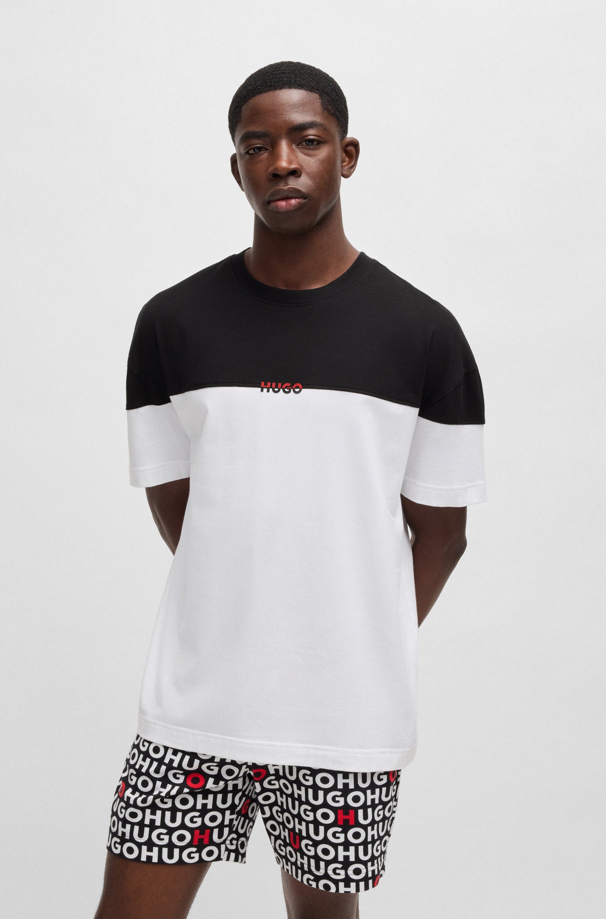 HUGO Pyjamaoberteil Amsterdam günstig online kaufen