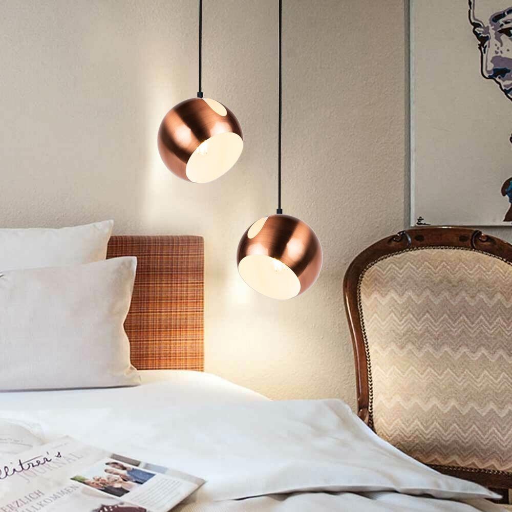 s.luce Pendelleuchte Galerieleuchte Ball tauschbarer Schirm günstig online kaufen