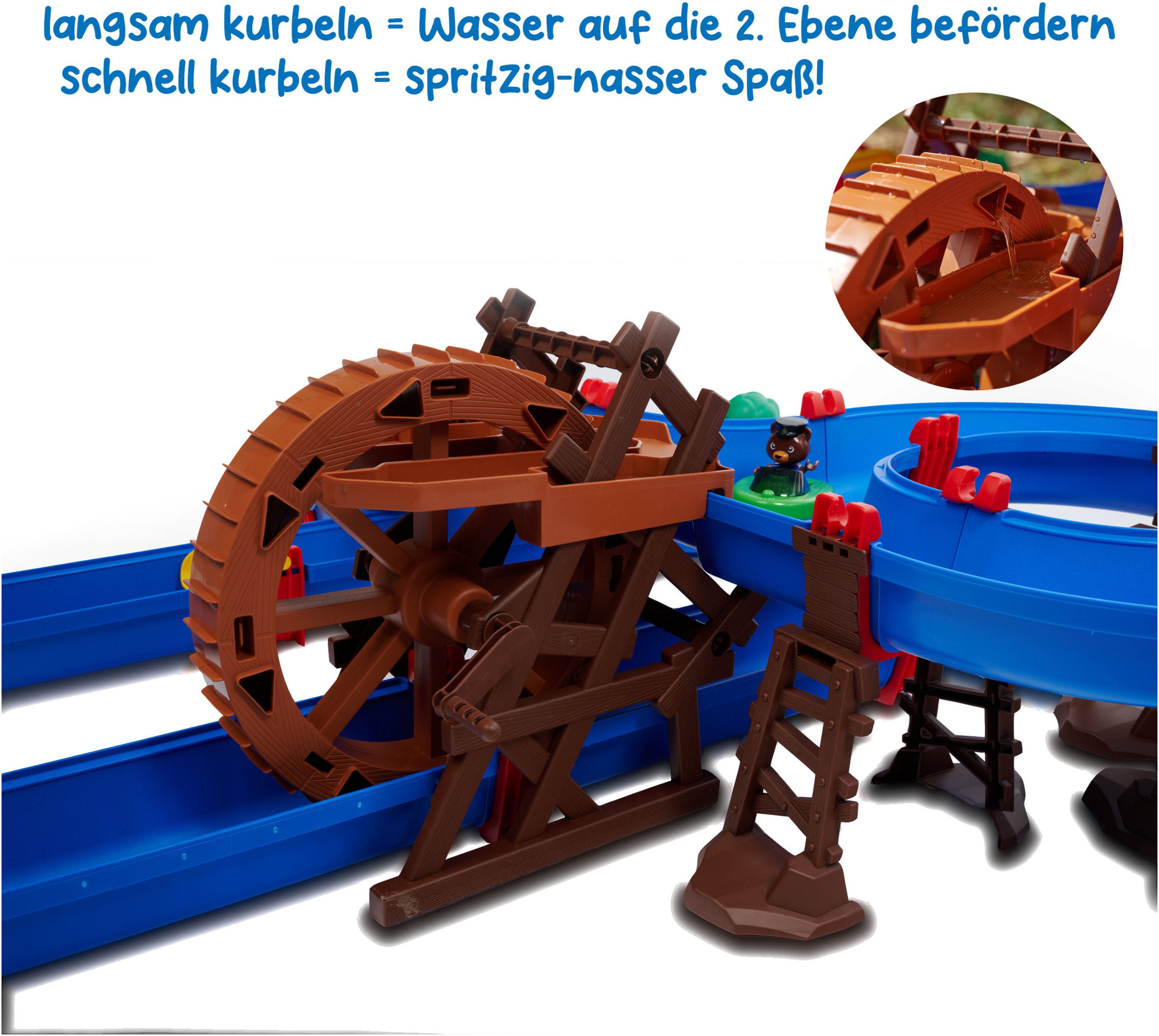 Aquaplay Wasserbahn WaterWheel, Made in Germany