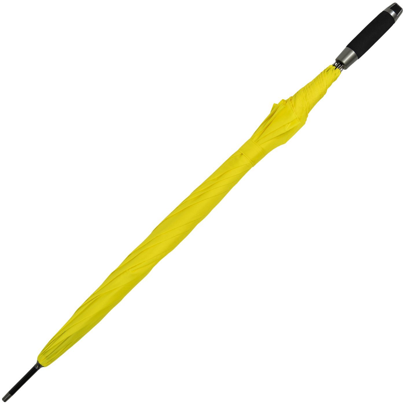 Damen XXL und - groß Herren, Partnerschirm gelb doppler® und für Langregenschirm stabil, uni-Sommerfarben Golfschirm,
