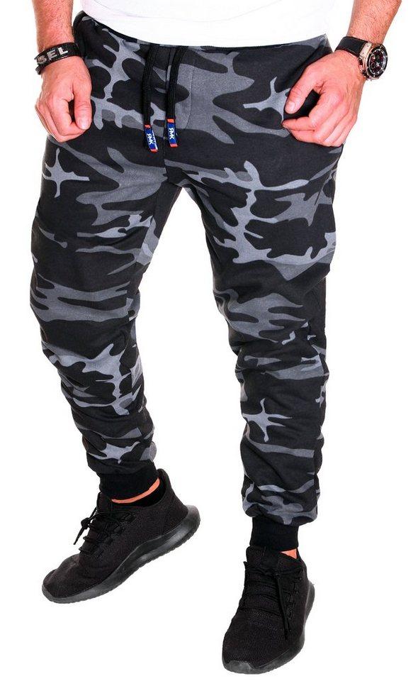 RMK Jogginghose Herren Trainingshose Fitnesshose Sport Hose Sweatpants Camouflage