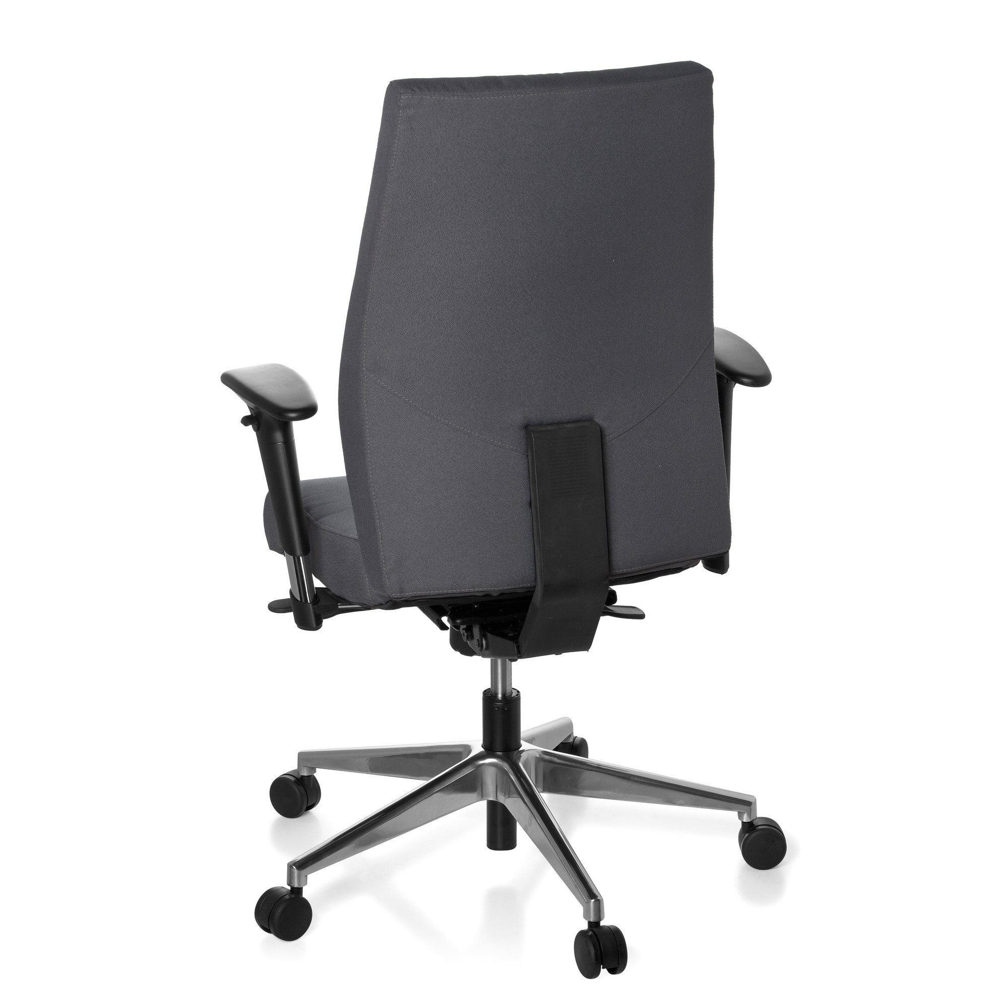 hjh OFFICE Drehstuhl St), Bürostuhl PRO-TEC (1 250 ergonomisch Profi Stoff Schreibtischstuhl Dunkelgrau