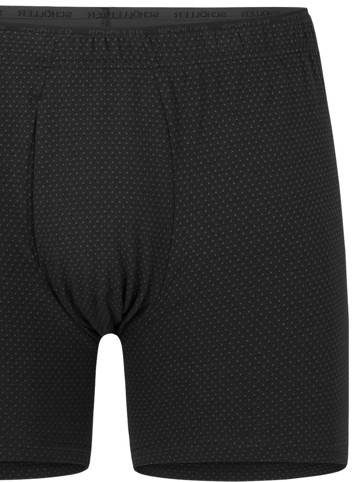 Schöller Retro Pants 3er Pack Herren Pants Baumwolle-Elasthan (Packung, 3-St) mit eingriff
