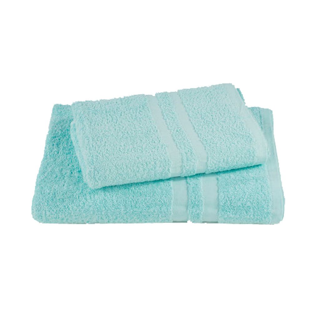 PFLEGE POINT Handtuch Frottierserie Colori kochfest mint Handtuch (50 x 100 günstig online kaufen