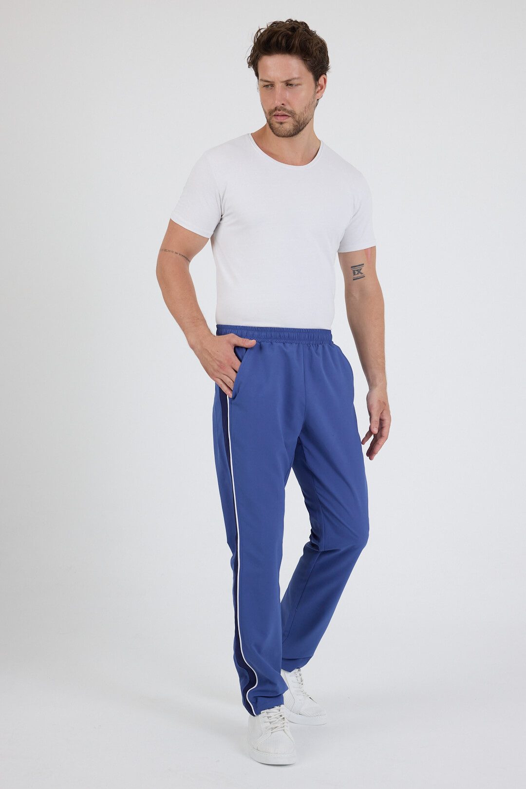 Phistan Trainingsanzug Herren Jogginganzug aus Webstoff günstig online kaufen