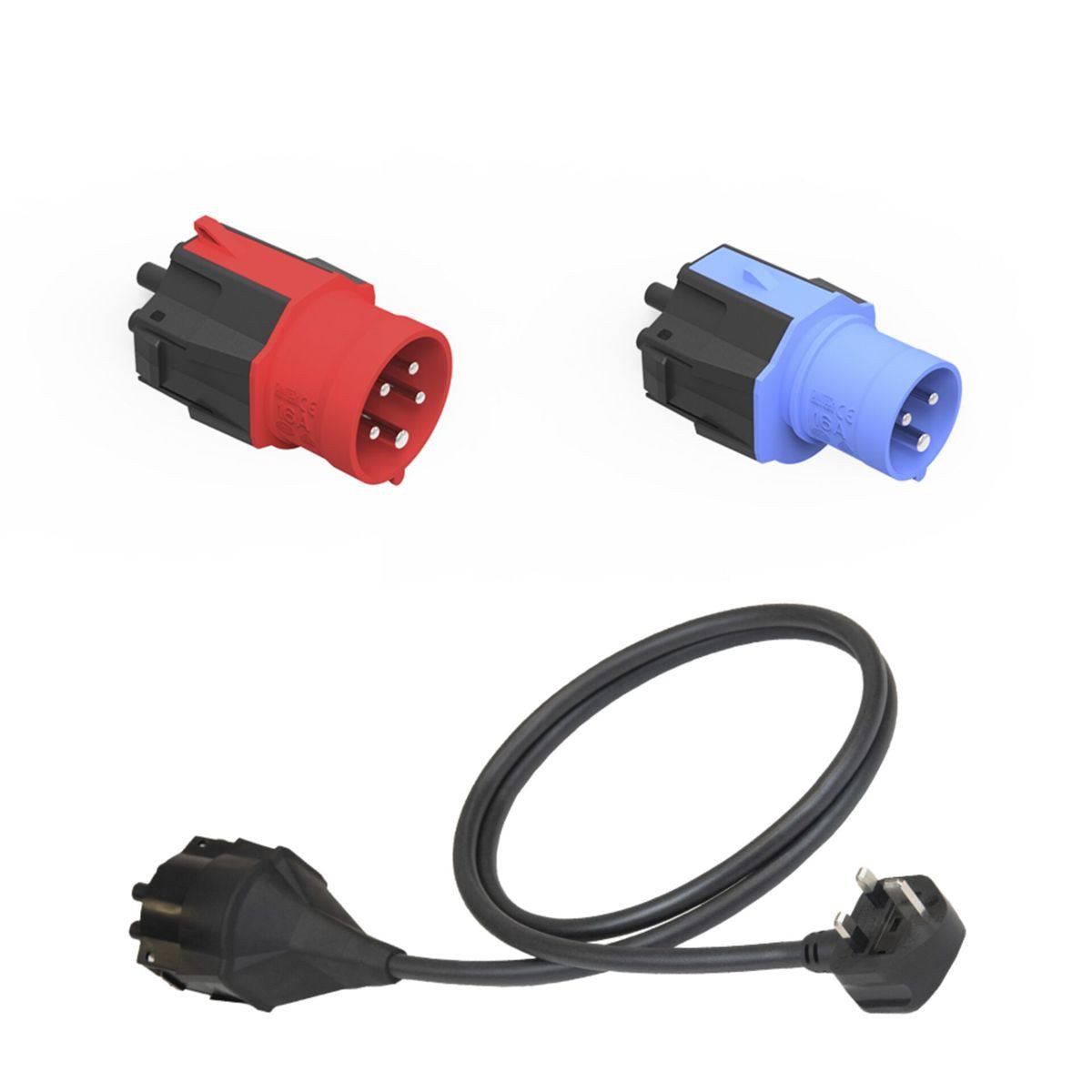 NRGkick Elektroauto-Ladestation-Halterung Steckeraufsatz Set Standard (UK)