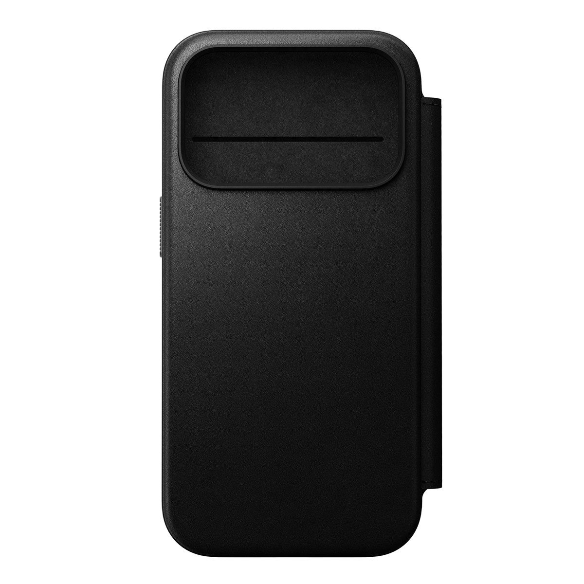 Nomad Flip Case Nomad Modern Leather Folio Klapphülle Apple iPhone 17 Pro - Schwarz