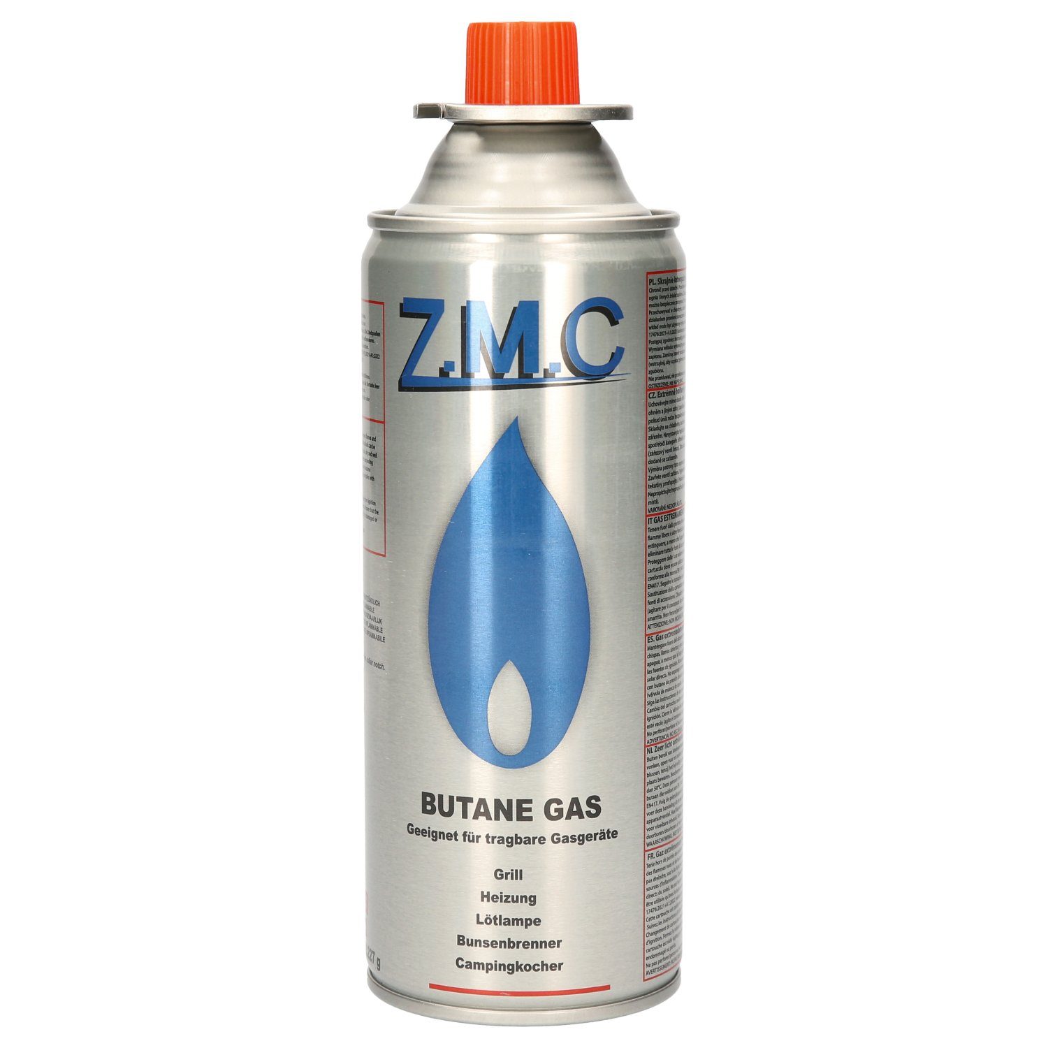 ZMC Gaskartusche 84x Butan Gas Kartusche 227g Butangas Bajonett-Anschluss, Zubehör für Gaskocher Gaskartusche Campingkocher Brenner, MSF-1a Gaskartuschen Campin – Bild 3 von 5